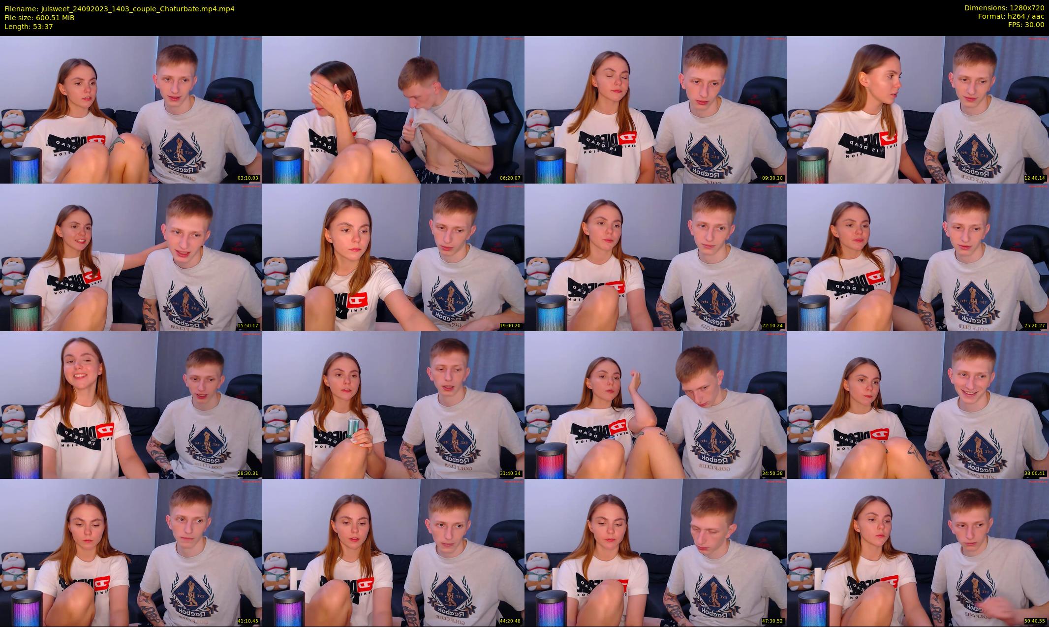 julsweet — 54 minute Chaturbate male cam show recording, 720p, Sep 24, 2023