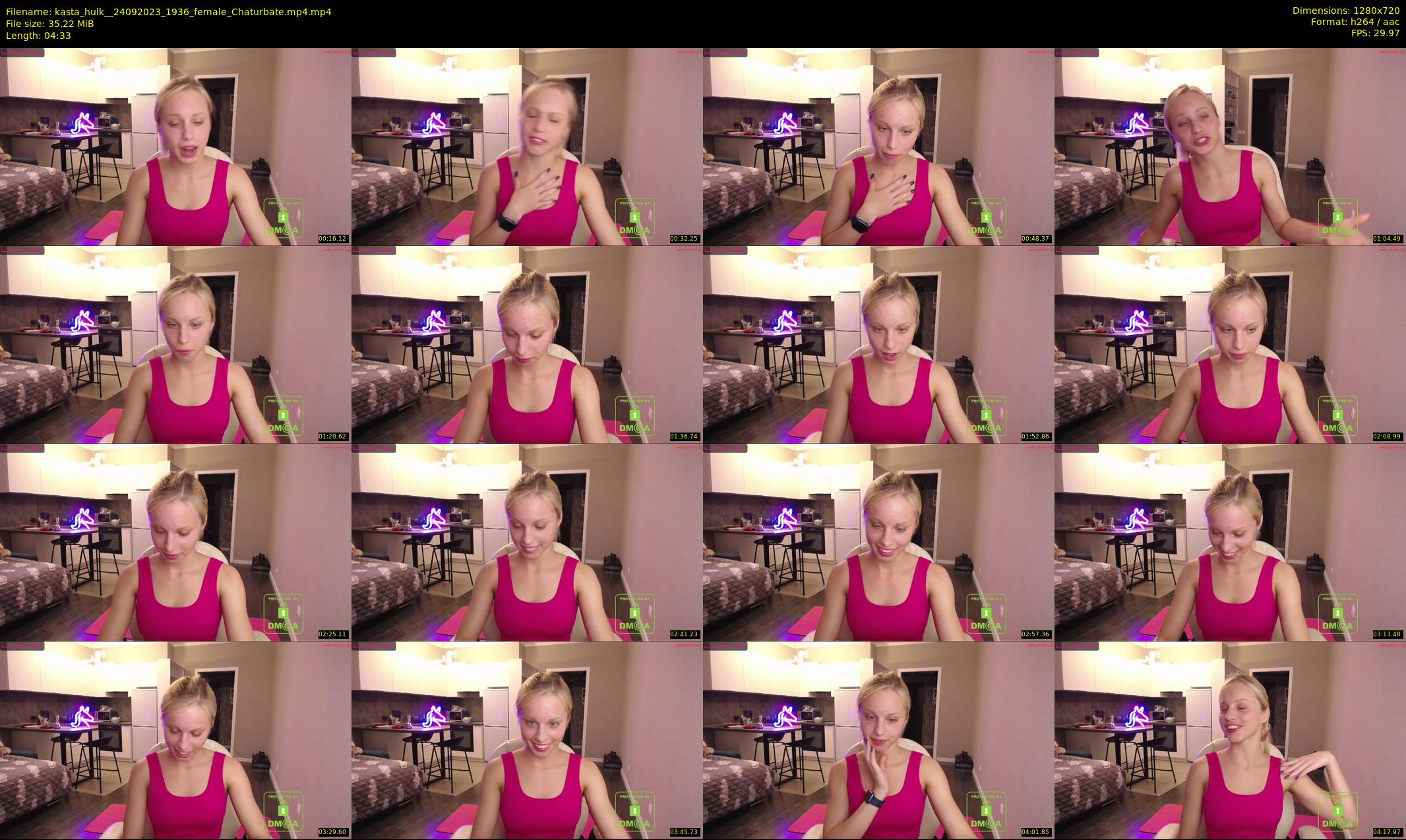 kasta_hulk_ — 5 minute Chaturbate female cam show recording, 720p, Sep 24, 2023