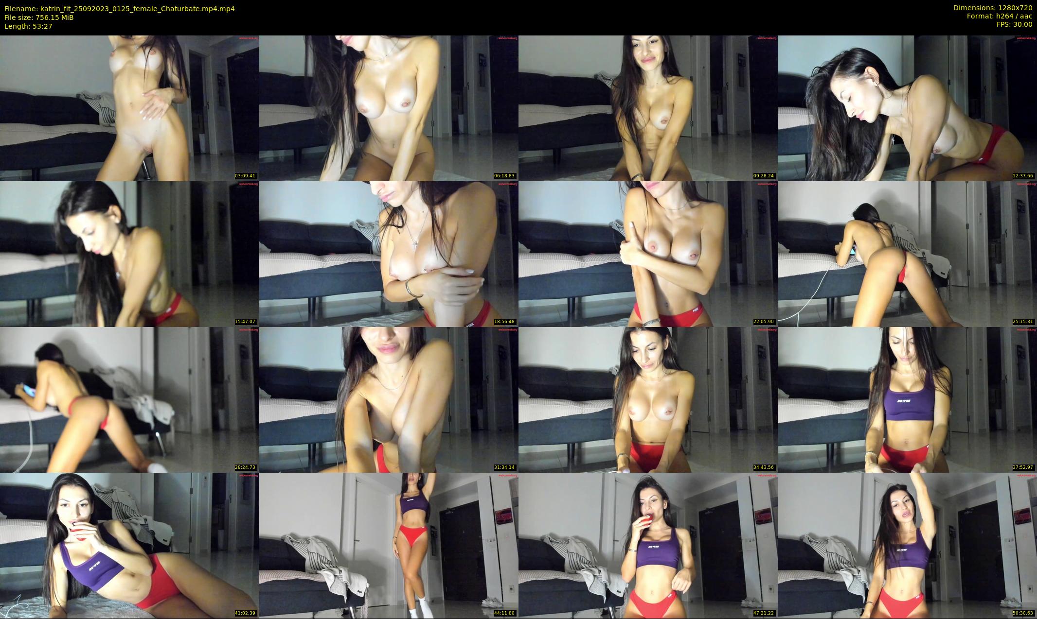katrin_fit — 54 minute Chaturbate female cam show recording, 720p, Sep 25, 2023