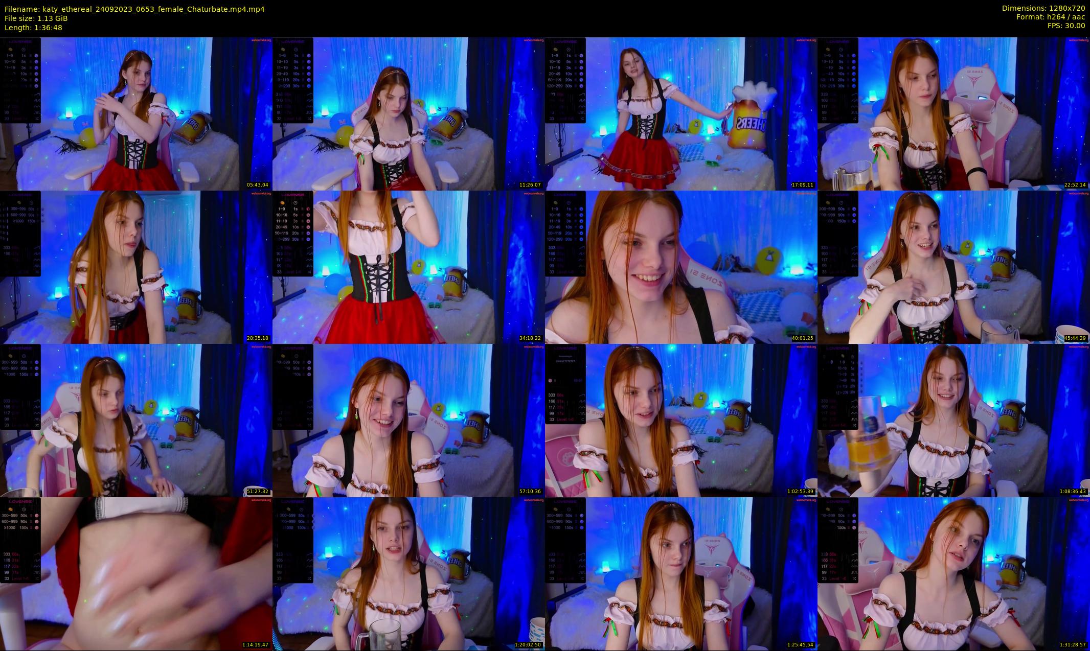 katy_ethereal — 97 minute Chaturbate female cam show recording, 720p, Sep 24, 2023
