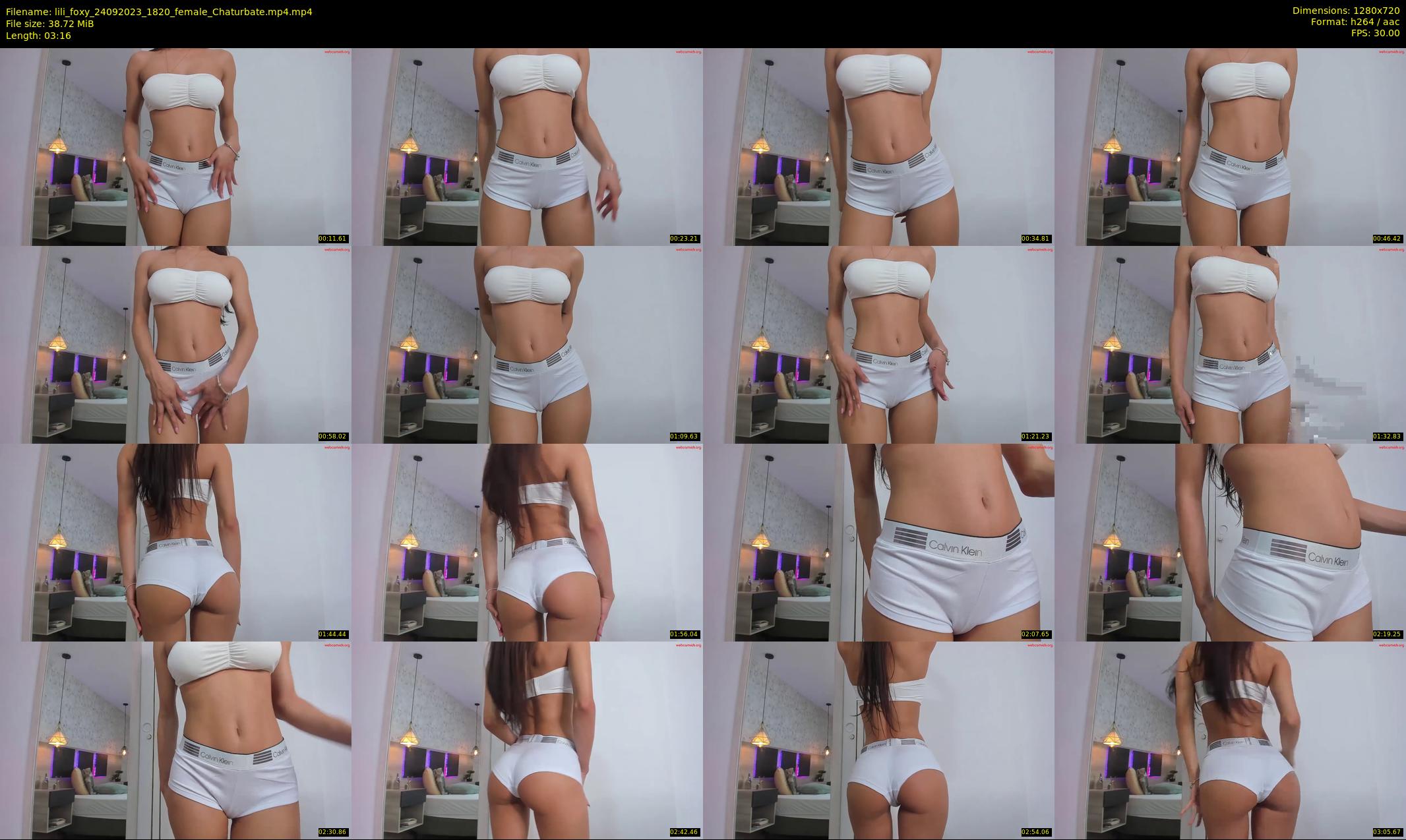 lili_foxy — 4 minute Chaturbate female cam show recording, 720p, Sep 24, 2023