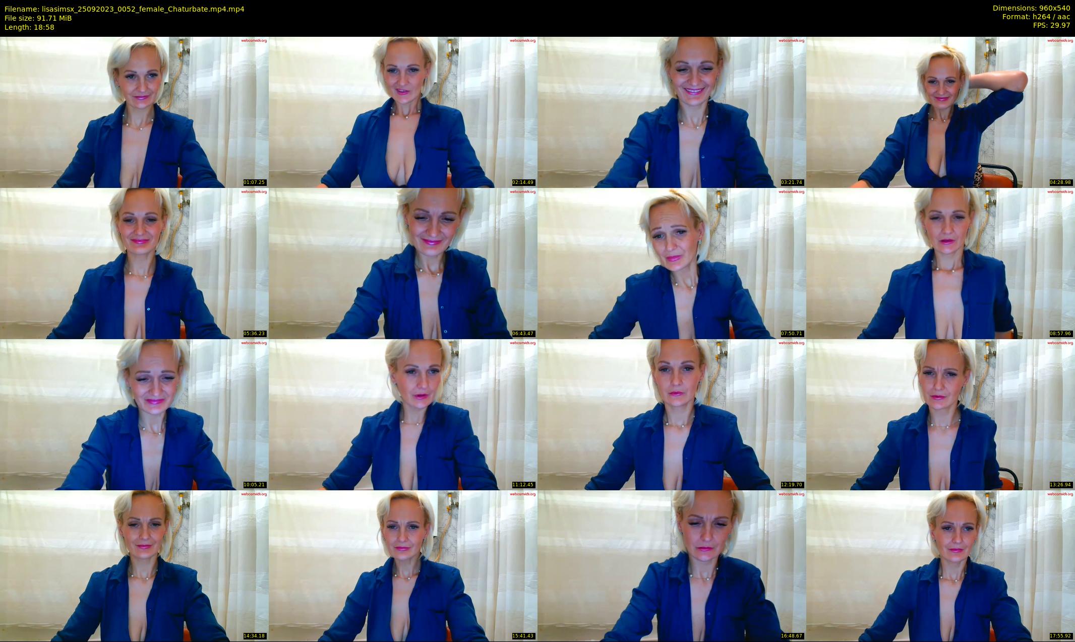 lisasimsx — 19 minute Chaturbate female cam show recording, 480p, Sep 25, 2023