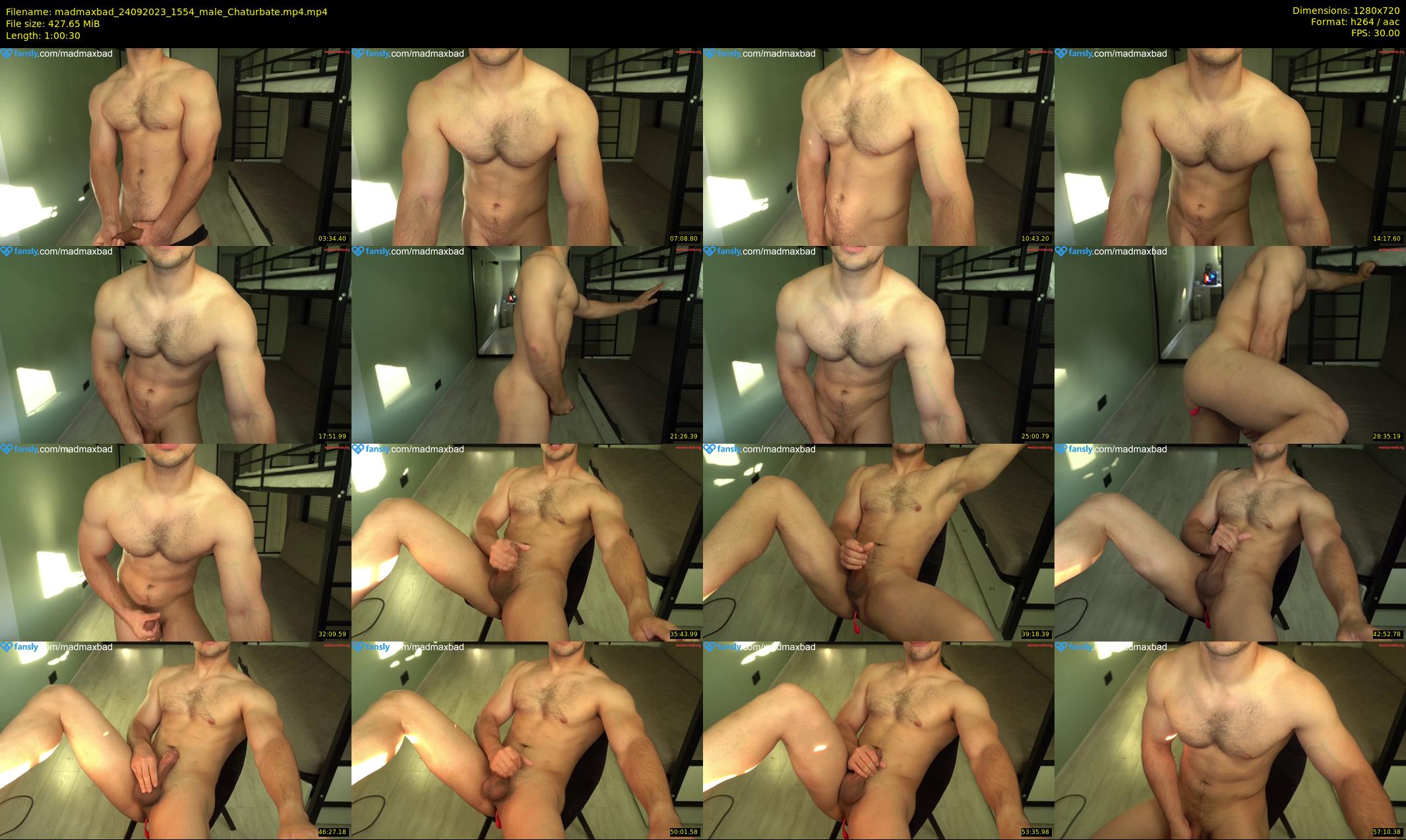madmaxbad — 61 minute Chaturbate male cam show recording, 720p, Sep 24, 2023