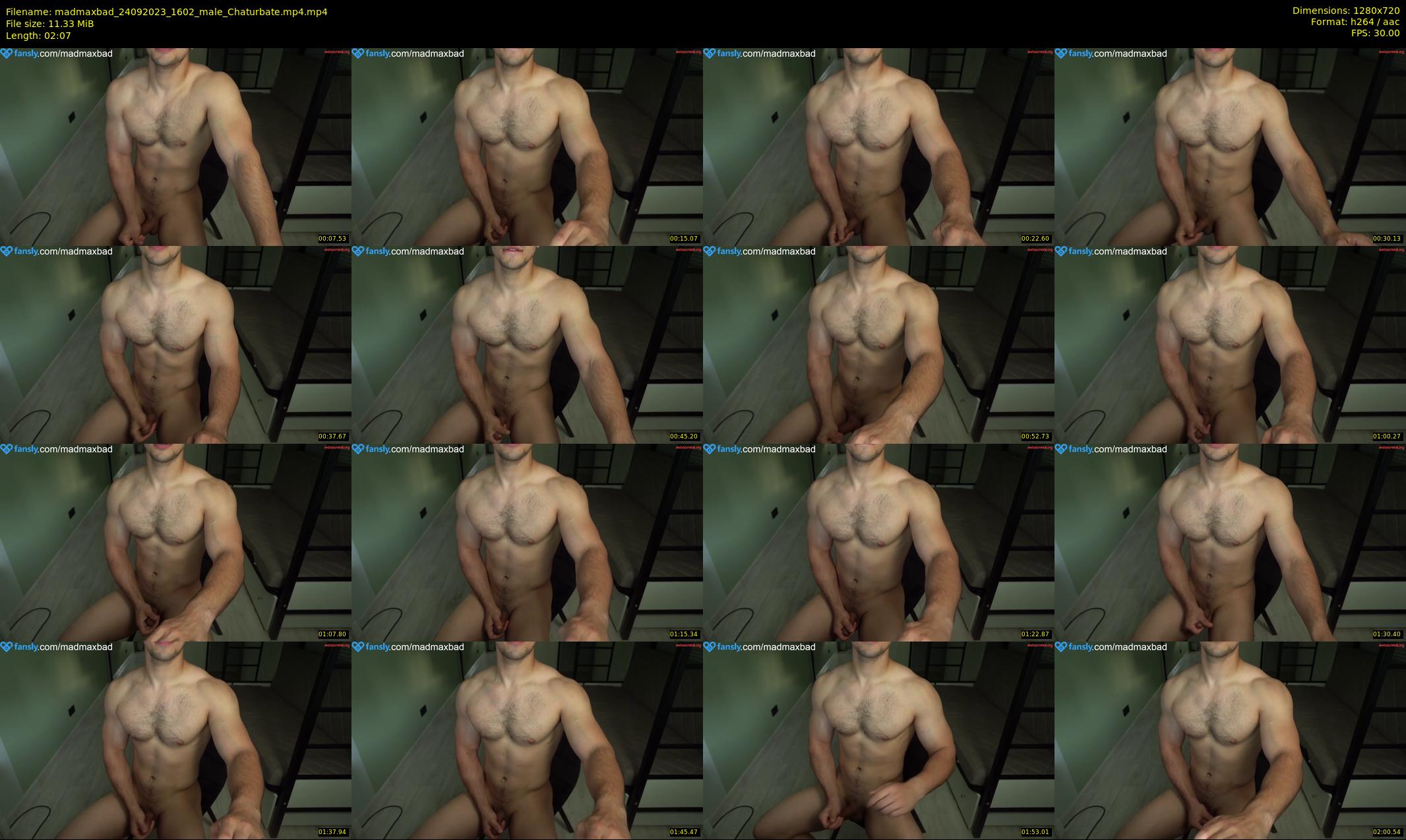 madmaxbad — 3 minute Chaturbate male cam show recording, 720p, Sep 24, 2023