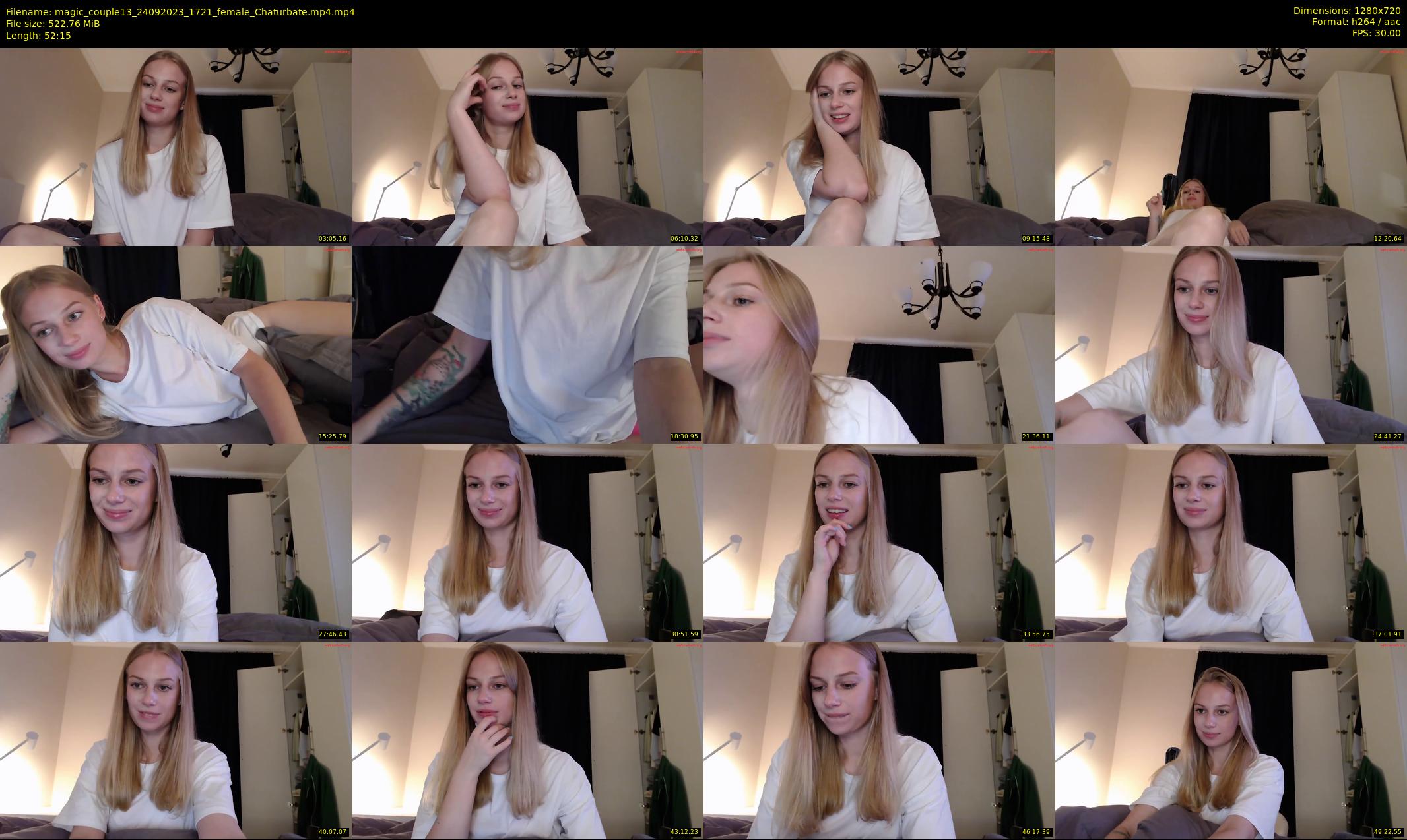 magic_couple13 — 53 minute Chaturbate couple cam show recording, 720p, Sep 24, 2023