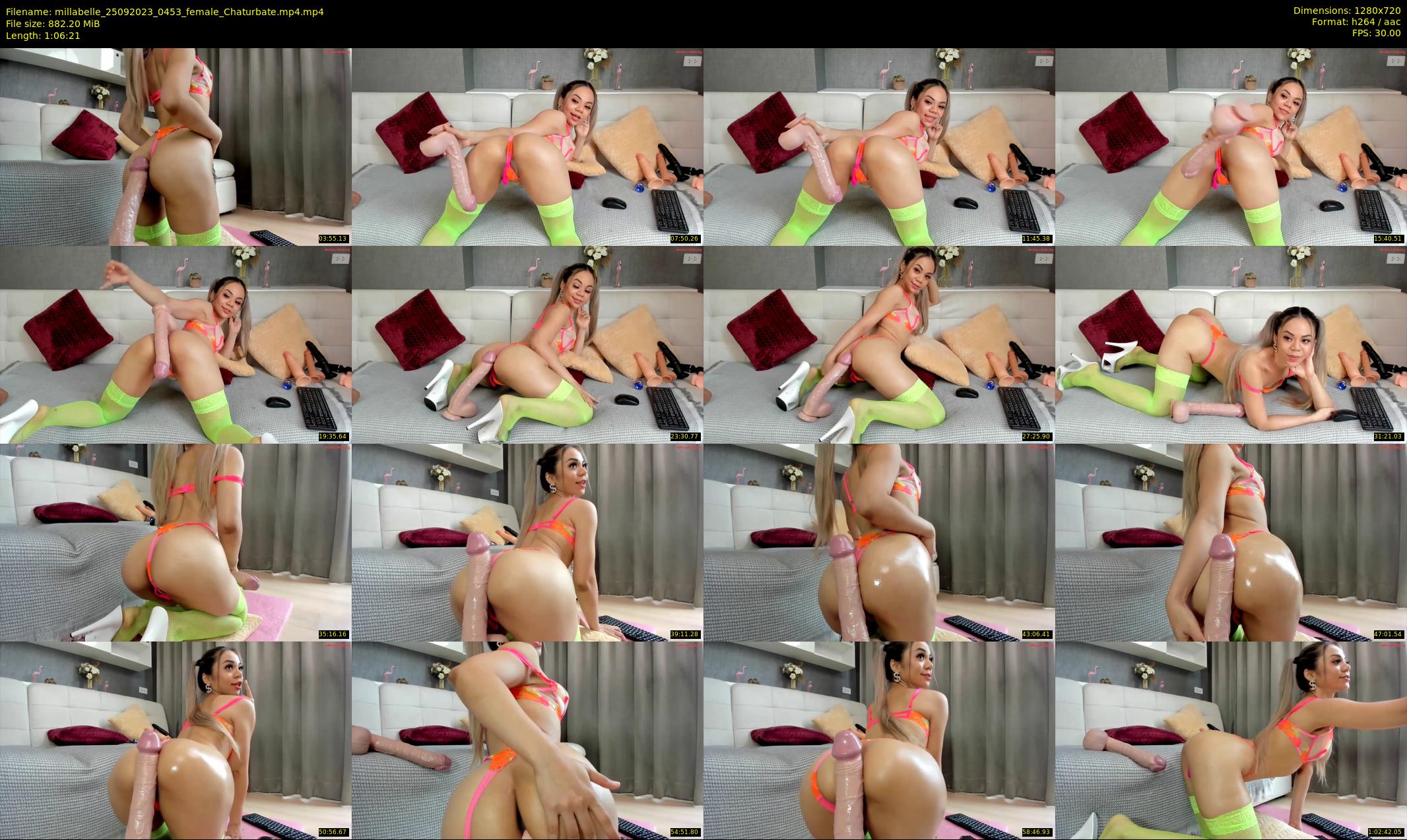 millabelle — 67 minute Chaturbate female cam show recording, 720p, Sep 25, 2023