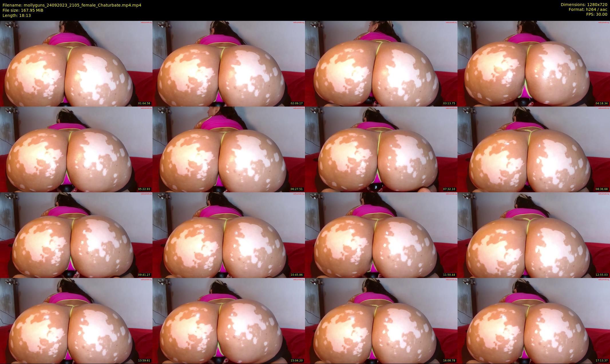 mollyguns — 19 minute Chaturbate female cam show recording, 720p, Sep 24, 2023