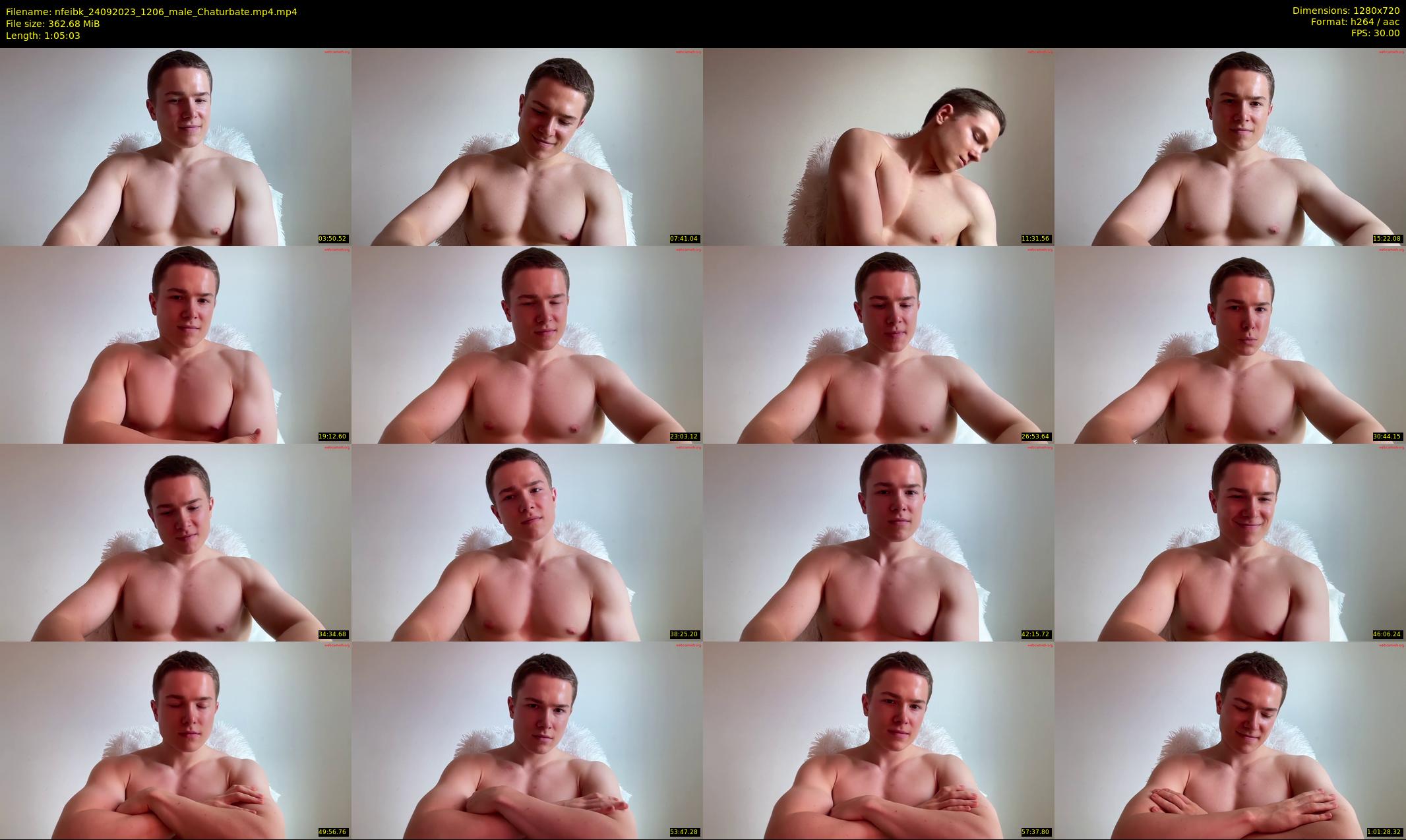 nfeibk — 66 minute Chaturbate male cam show recording, 720p, Sep 24, 2023