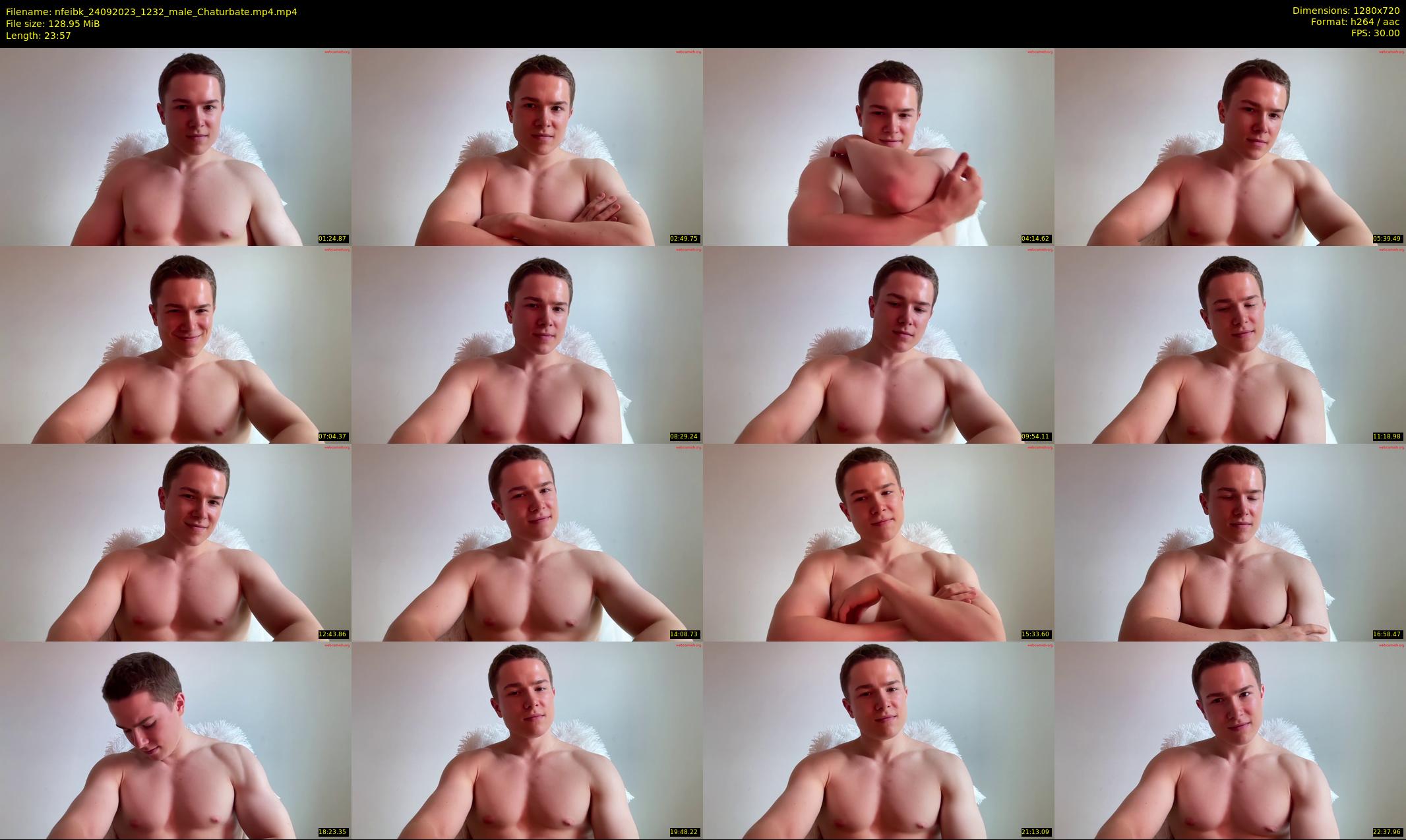 nfeibk — 24 minute Chaturbate male cam show recording, 720p, Sep 24, 2023