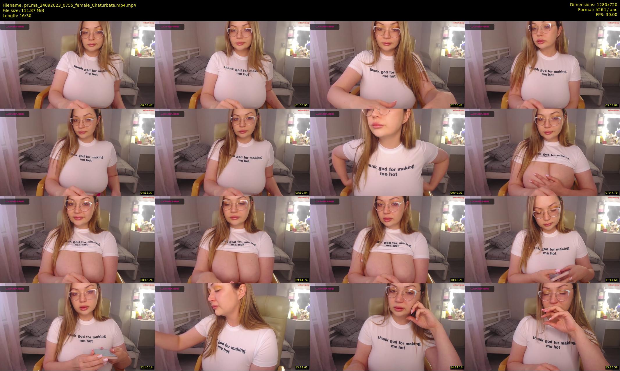 pr1ma — 17 minute Chaturbate female cam show recording, 720p, Sep 24, 2023