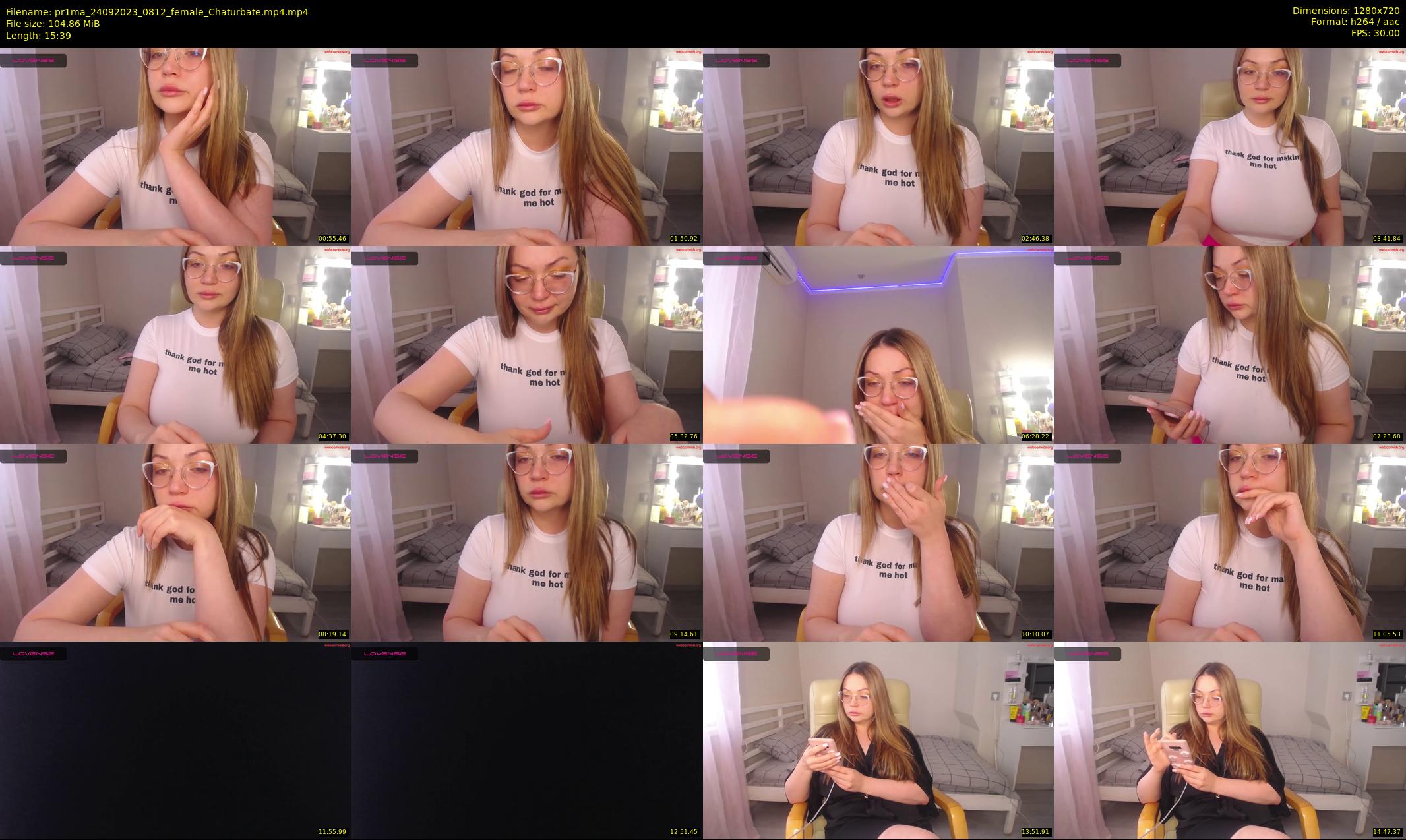 pr1ma — 16 minute Chaturbate female cam show recording, 720p, Sep 24, 2023