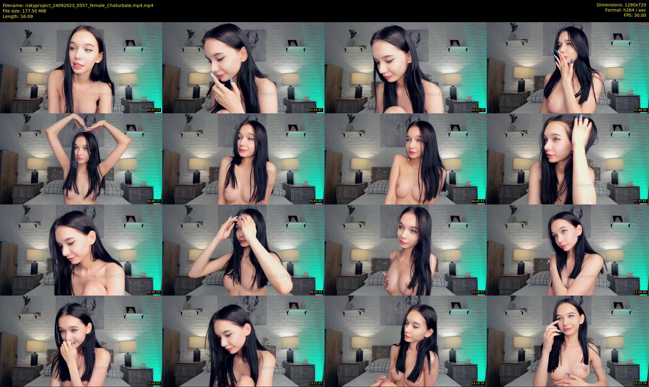 riskyproject — 17 minute Chaturbate couple cam show recording, 720p, Sep 24, 2023