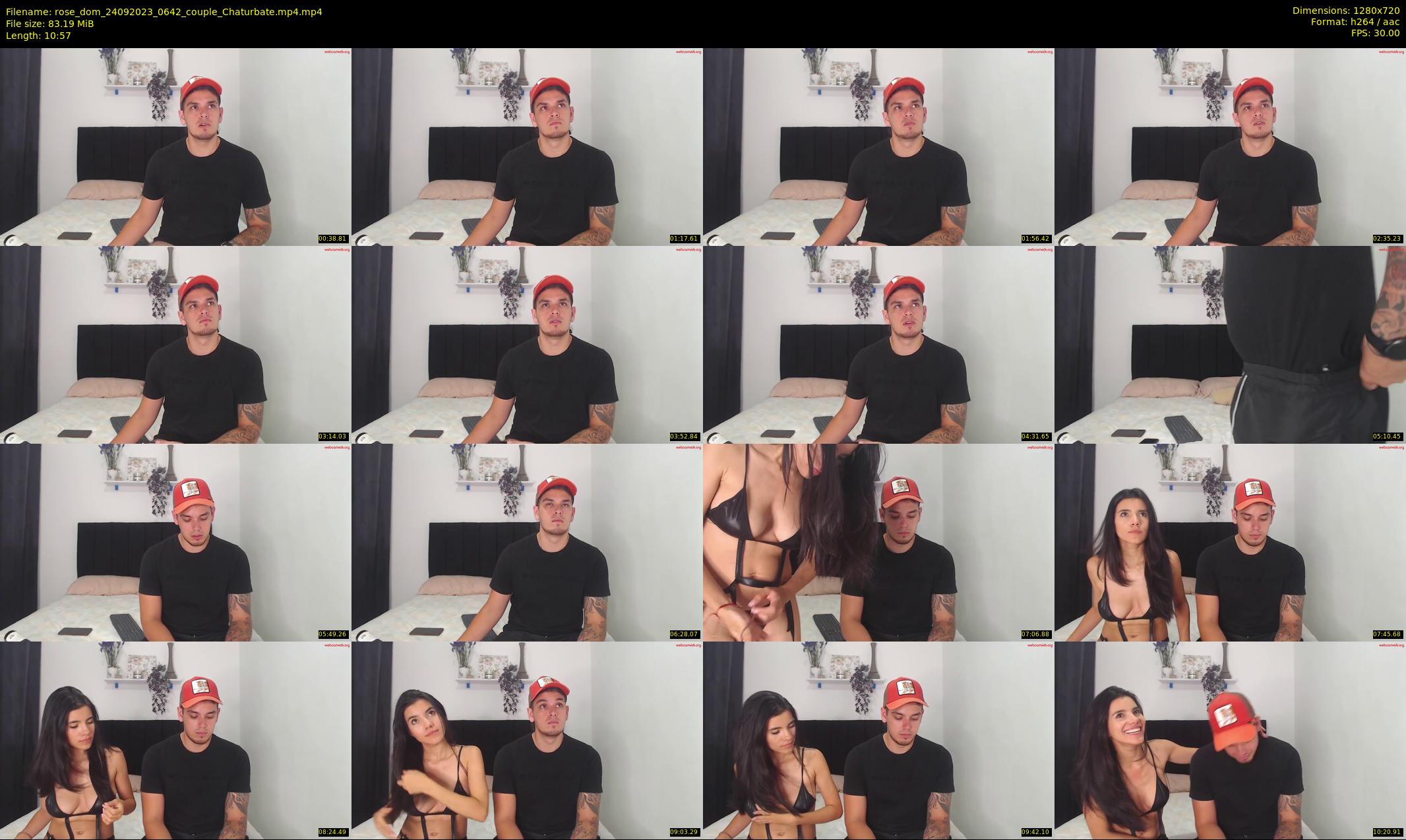 rose_dom — 11 minute Chaturbate couple cam show recording, 720p, Sep 24, 2023