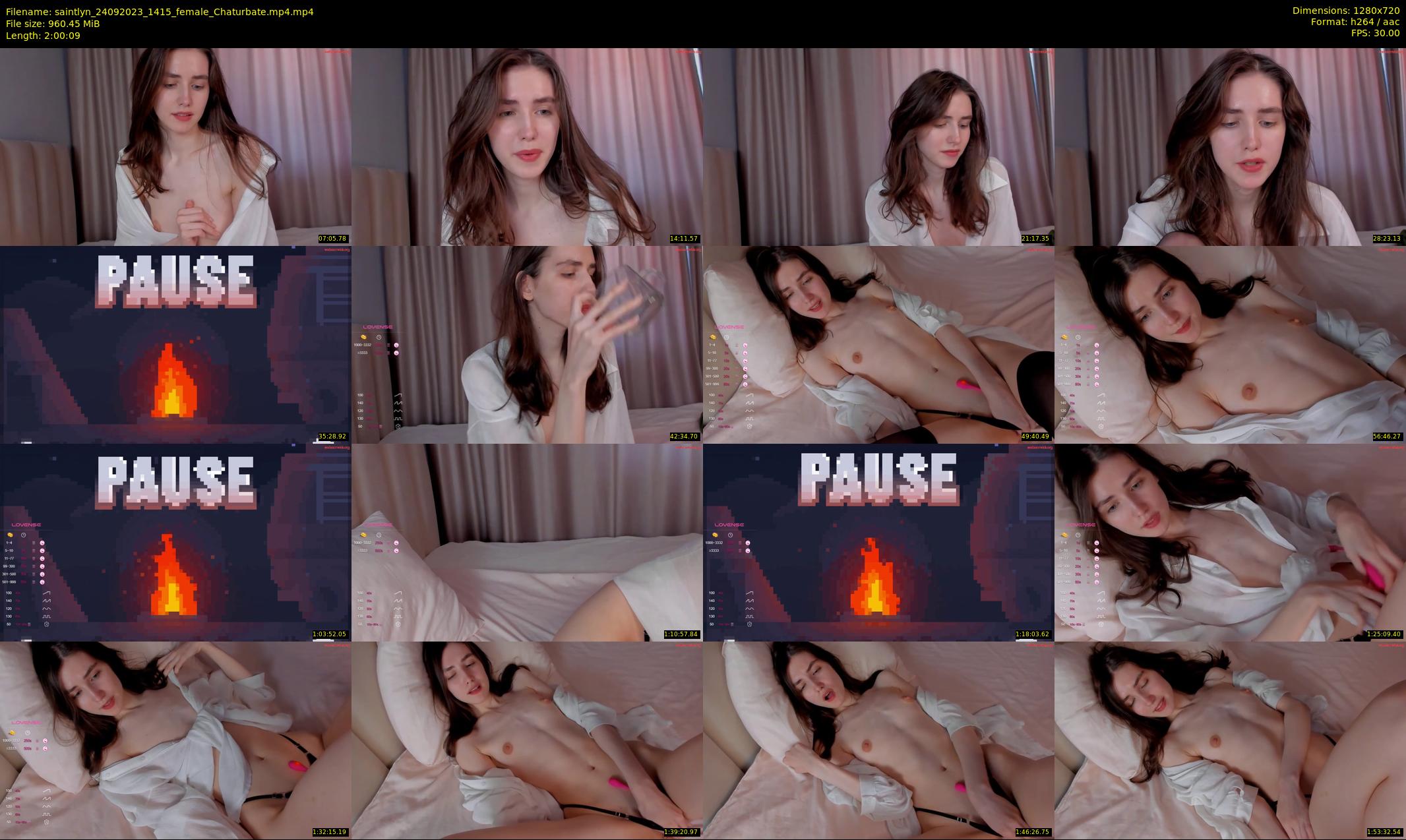 saintlyn — 121 minute Chaturbate female cam show recording, 720p, Sep 24, 2023