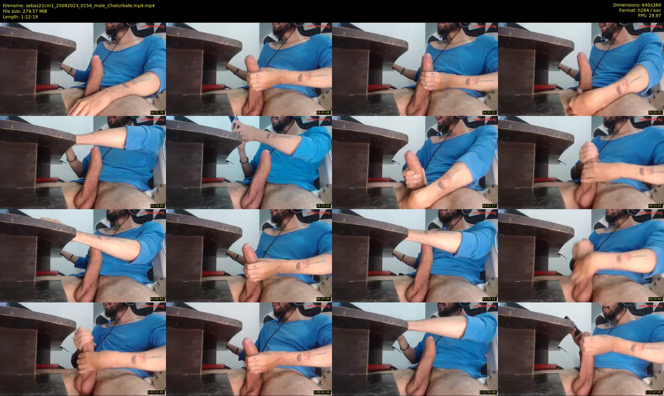 sebas21cm1 — 83 minute Chaturbate male cam show recording, 360p, Sep 25, 2023