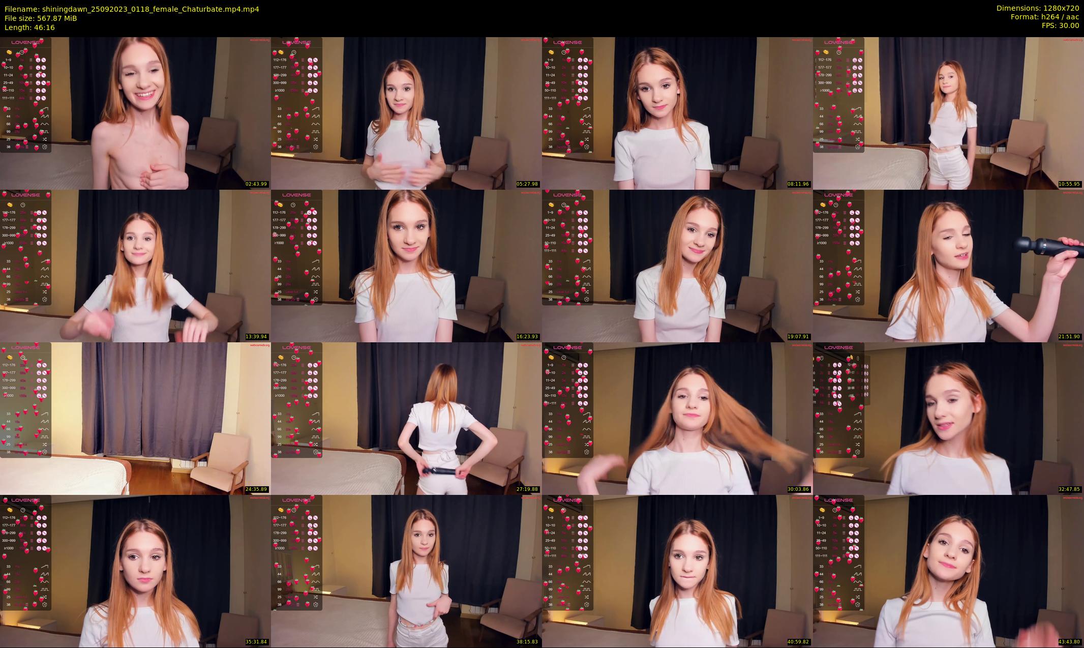 shiningdawn — 47 minute Chaturbate female cam show recording, 720p, Sep 25, 2023
