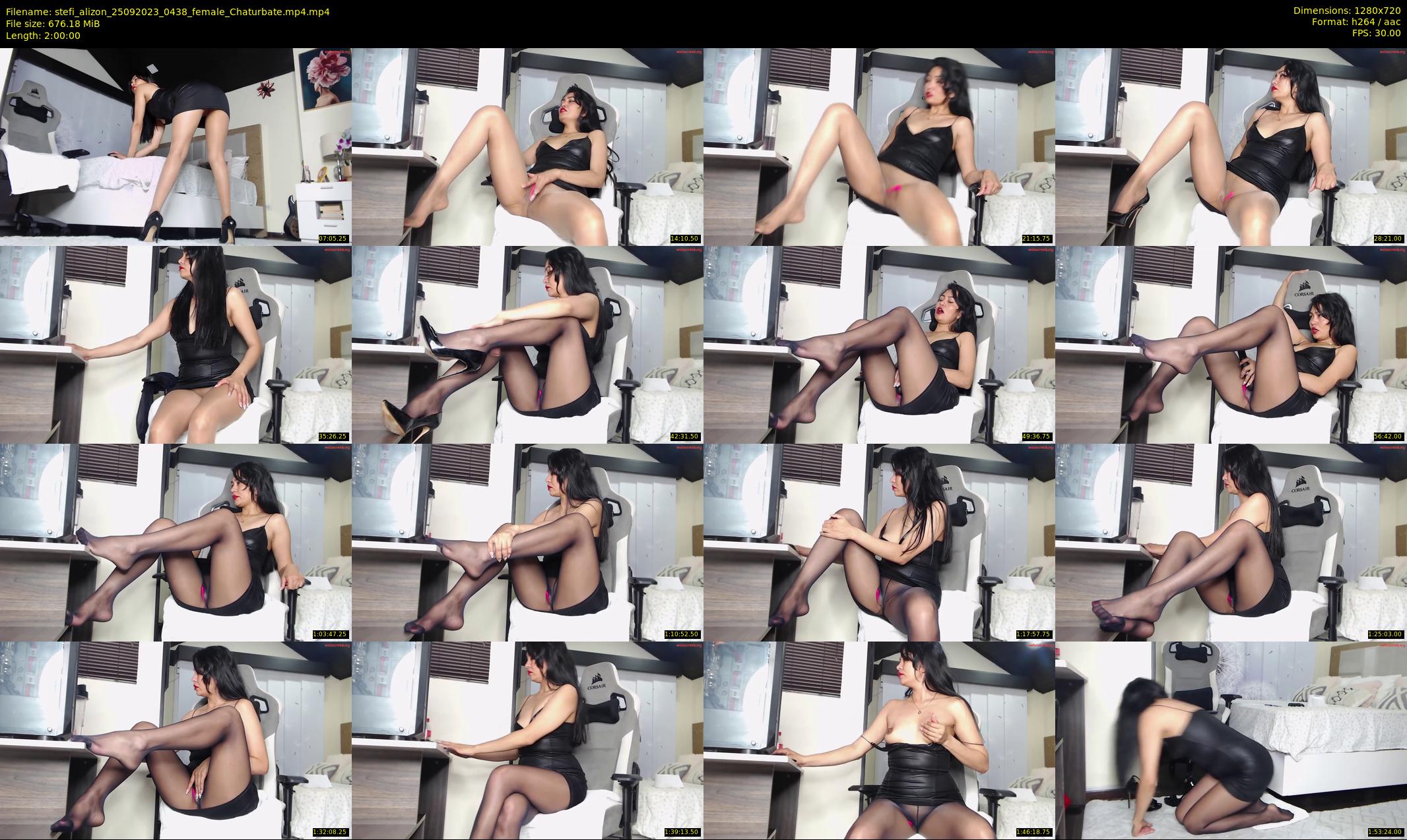 stefi_alizon — 120 minute Chaturbate female cam show recording, 720p, Sep 25, 2023