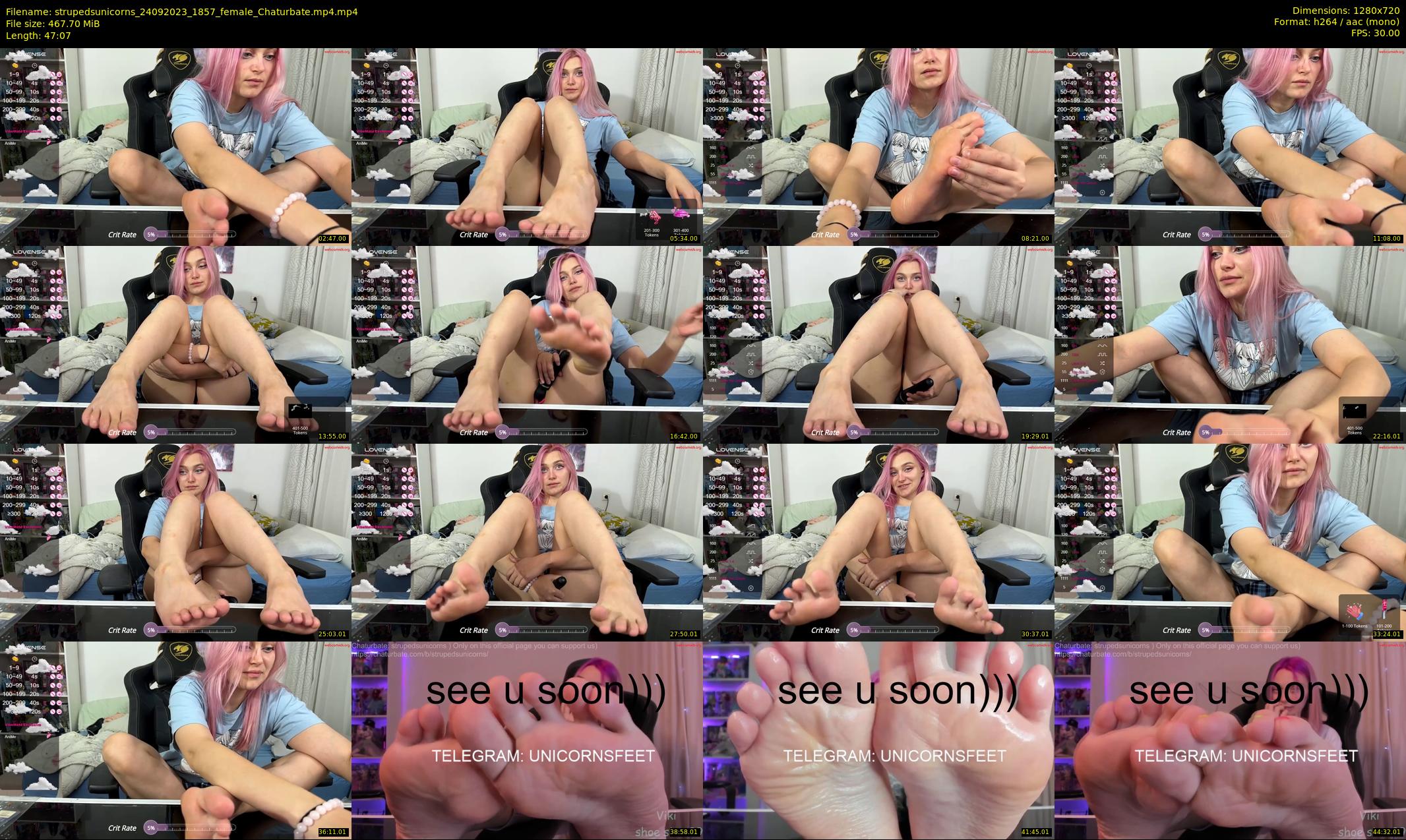 strupedsunicorns — 48 minute Chaturbate couple cam show recording, 720p, Sep 24, 2023