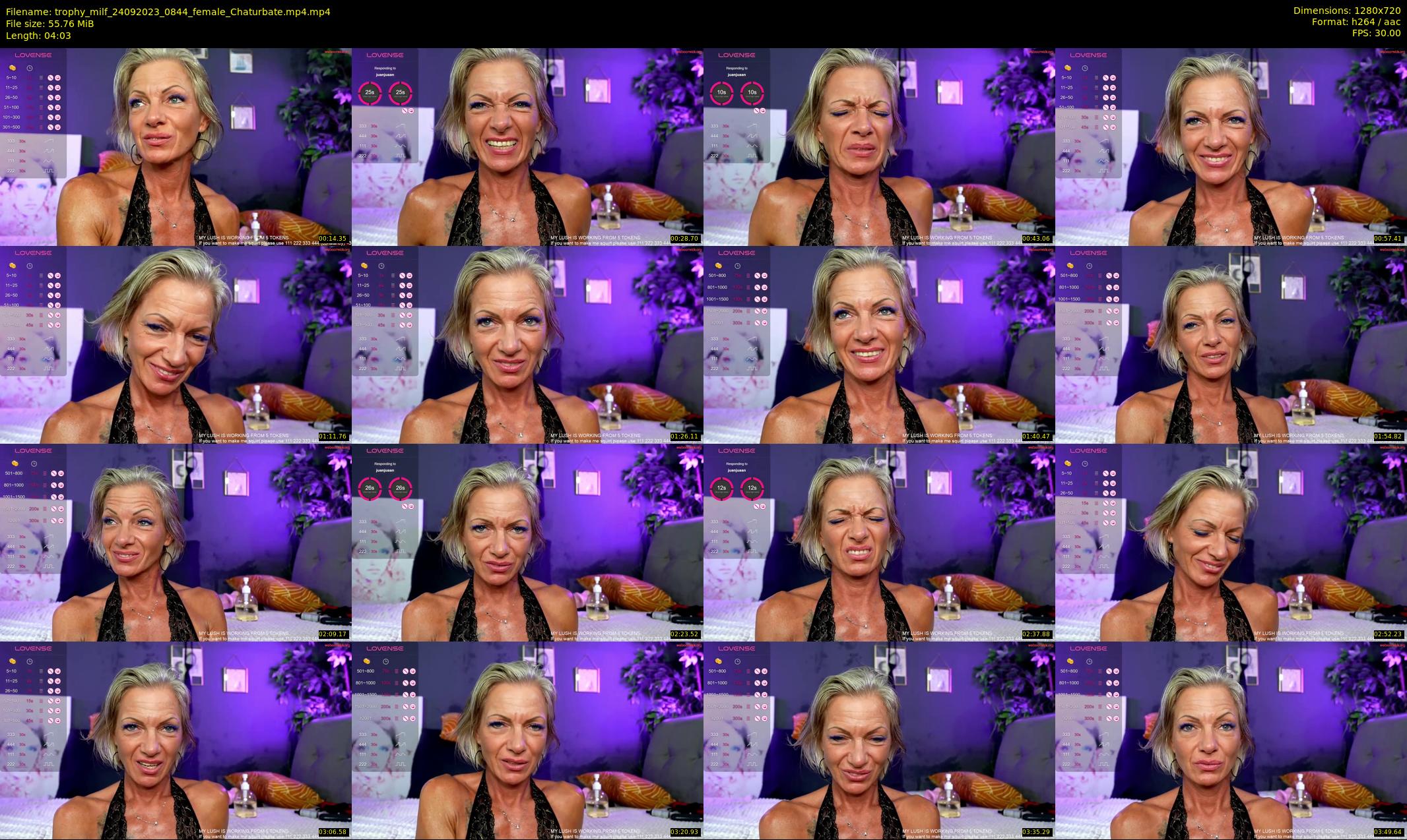 trophy_milf — 5 minute Chaturbate female cam show recording, 720p, Sep 24, 2023