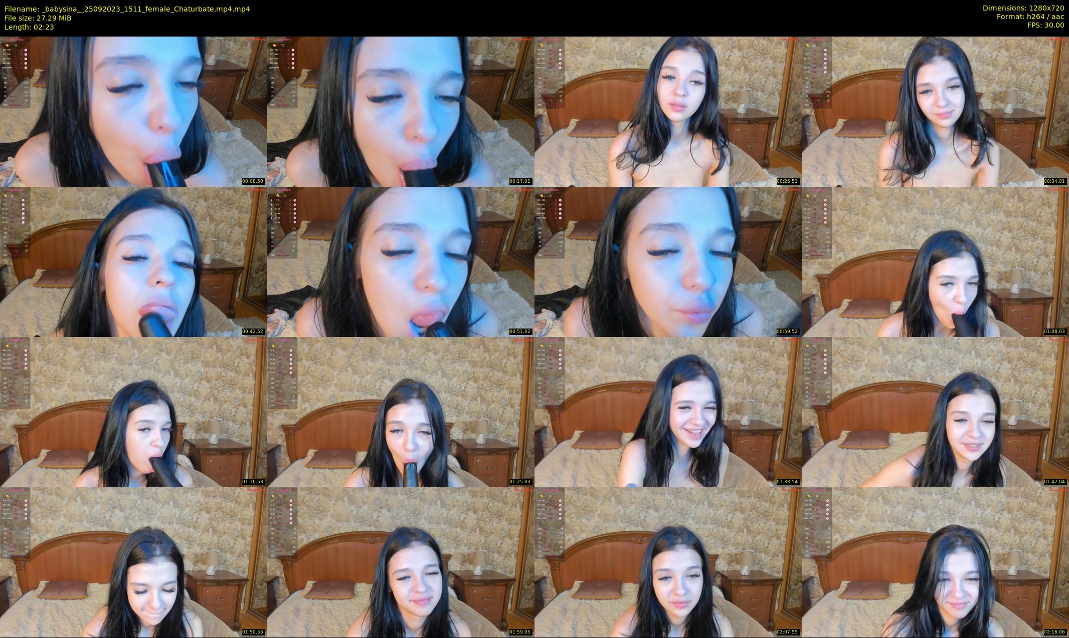 _babysina_ — 3 minute Chaturbate female cam show recording, 720p, Sep 25, 2023