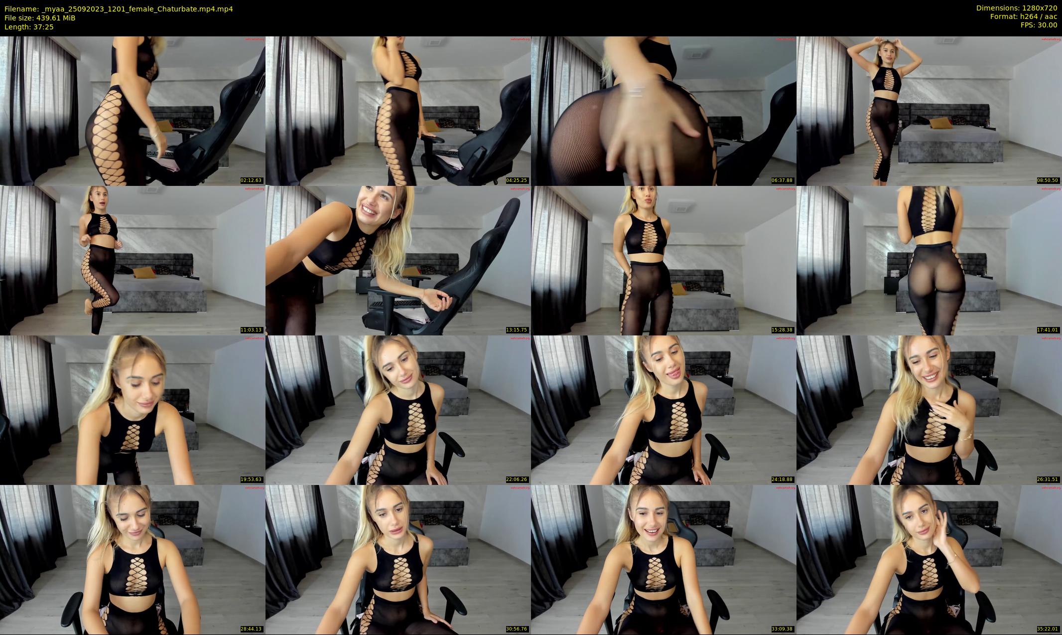_myaa — 38 minute Chaturbate female cam show recording, 720p, Sep 25, 2023