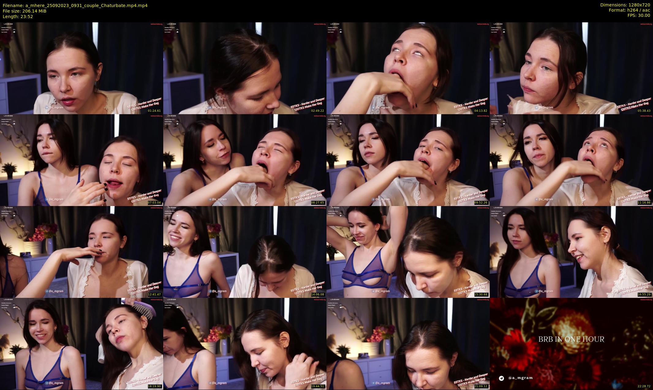 a_mhere — 24 minute Chaturbate couple cam show recording, 720p, Sep 25, 2023