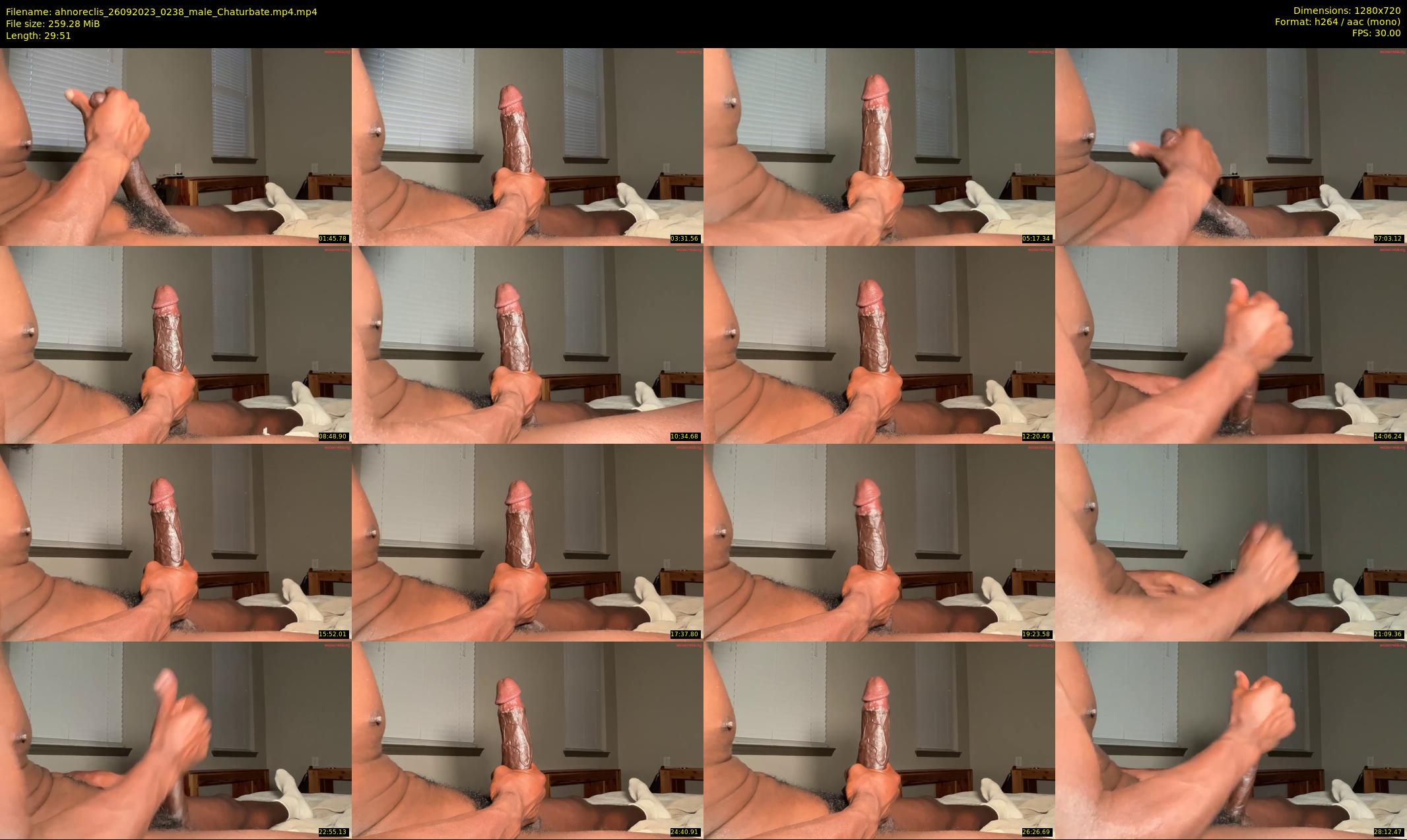 ahnoreclis — 30 minute Chaturbate male cam show recording, 720p, Sep 26, 2023