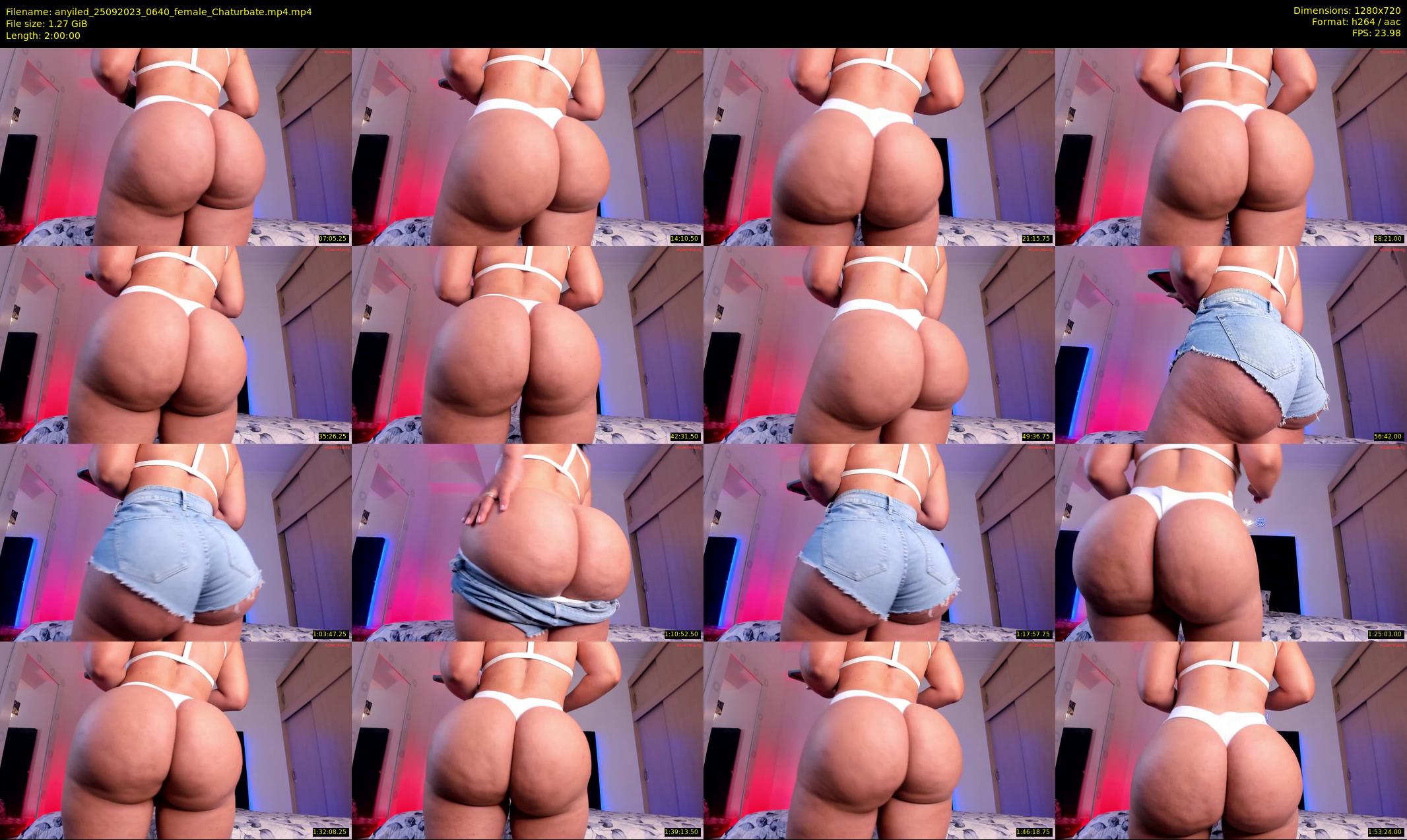 anyiled — 120 minute Chaturbate female cam show recording, 720p, Sep 25, 2023