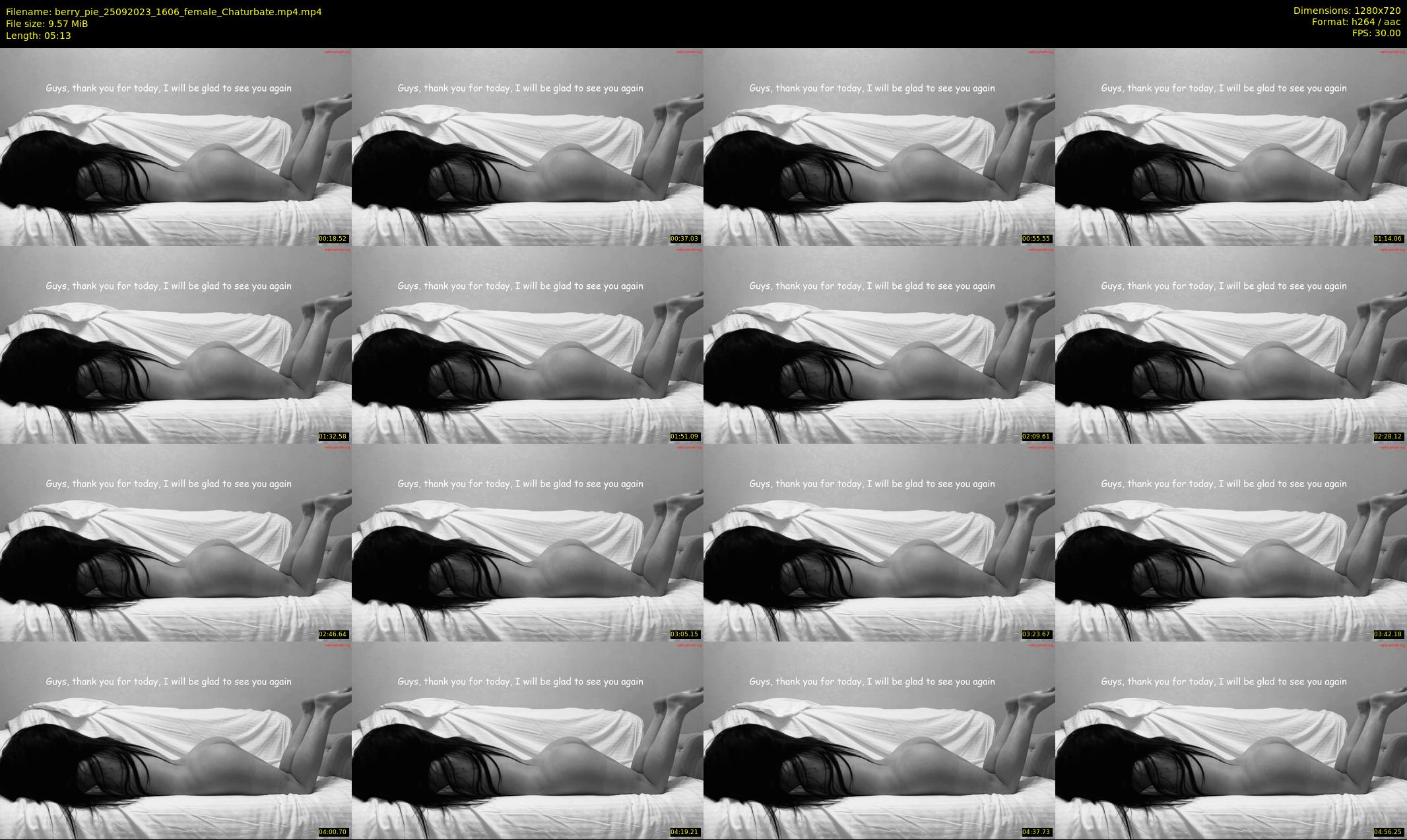 berry_pie — 6 minute Chaturbate female cam show recording, 720p, Sep 25, 2023