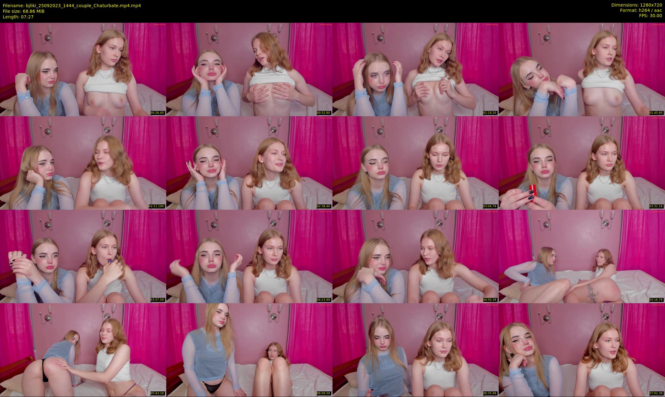 bjliki — 8 minute Chaturbate couple cam show recording, 720p, Sep 25, 2023