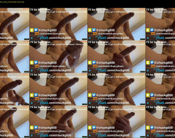 chuckg600 — 11 minute Chaturbate male cam show recording, 480p, Sep 25, 2023