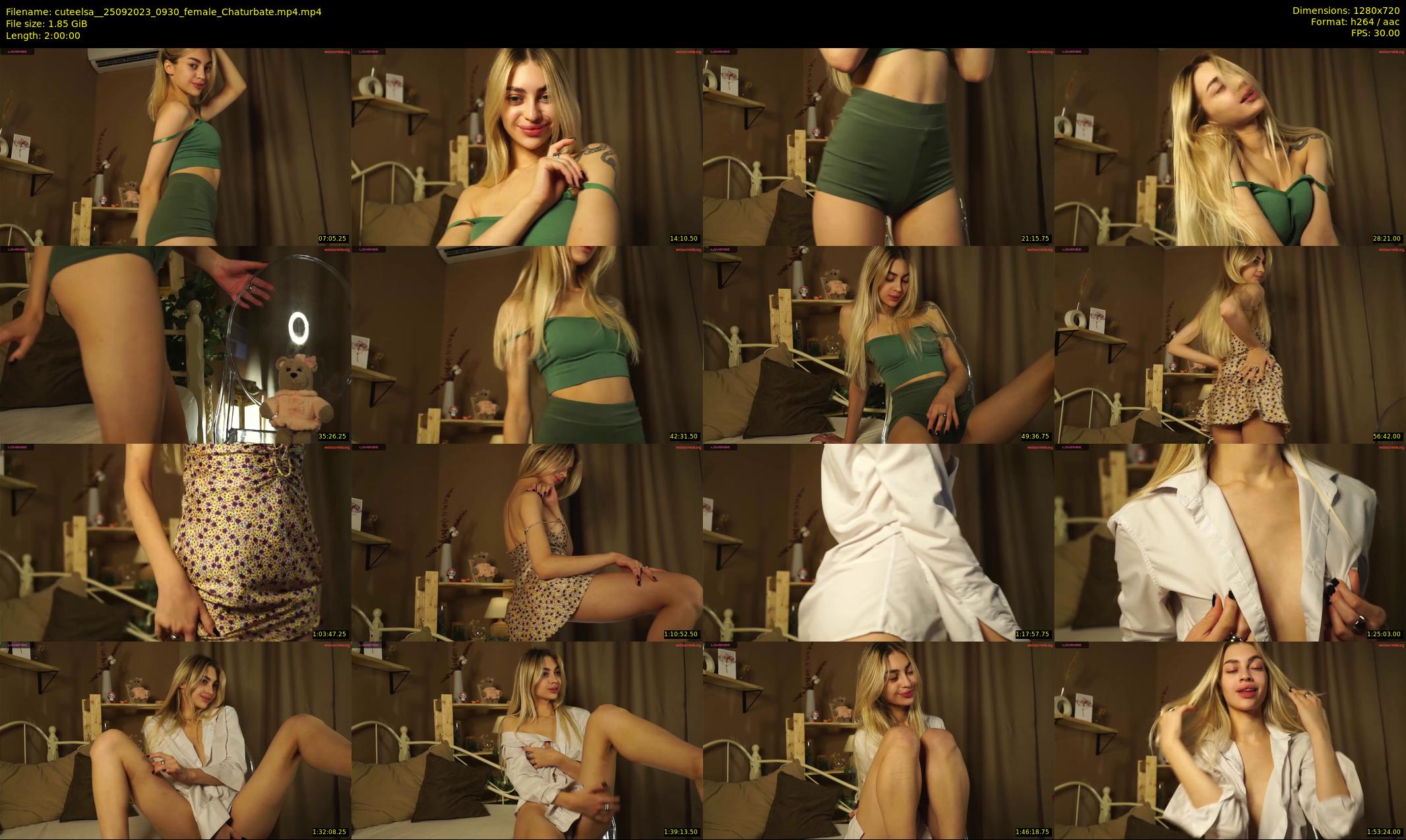 cuteelsa_ — 120 minute Chaturbate female cam show recording, 720p, Sep 25, 2023