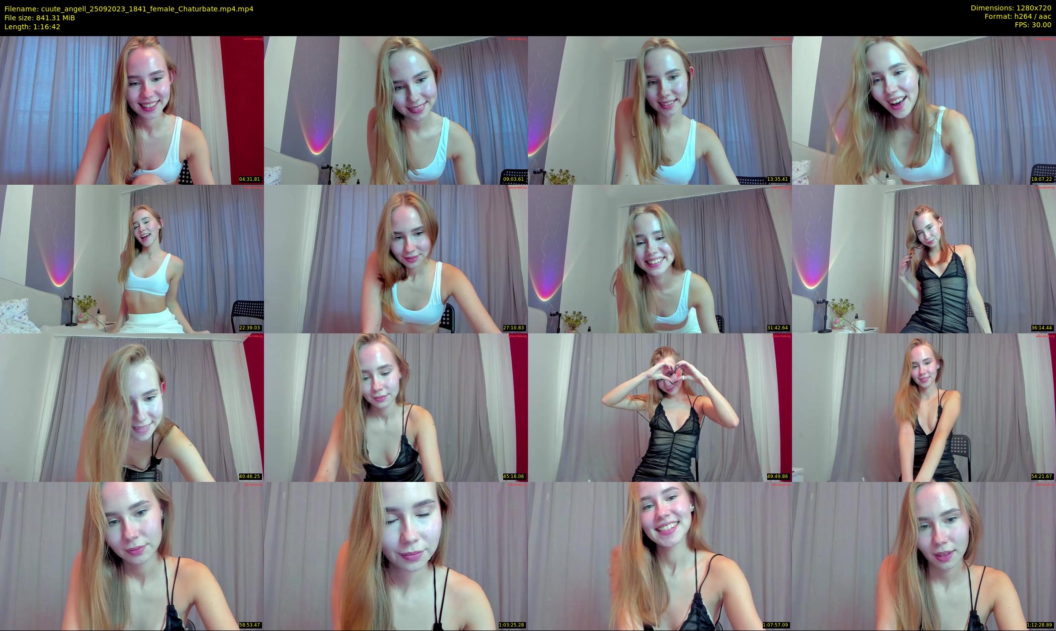 cuute_angell — 77 minute Chaturbate female cam show recording, 720p, Sep 25, 2023