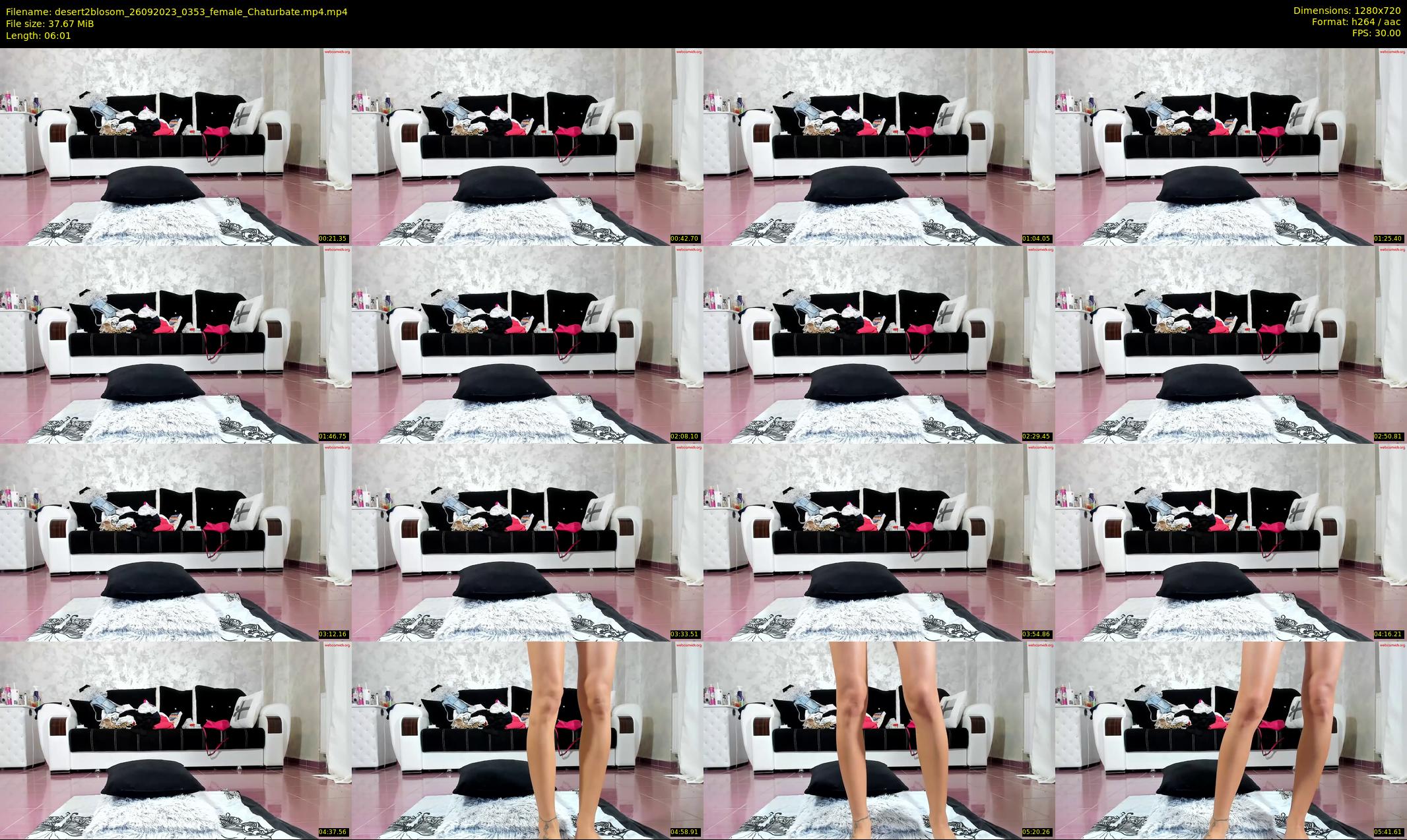 desert2blosom — 7 minute Chaturbate female cam show recording, 720p, Sep 26, 2023
