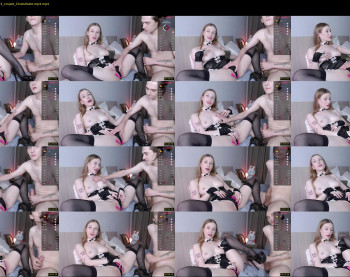 duomoon — 5 minute Chaturbate couple cam show recording, 720p, Sep 25, 2023