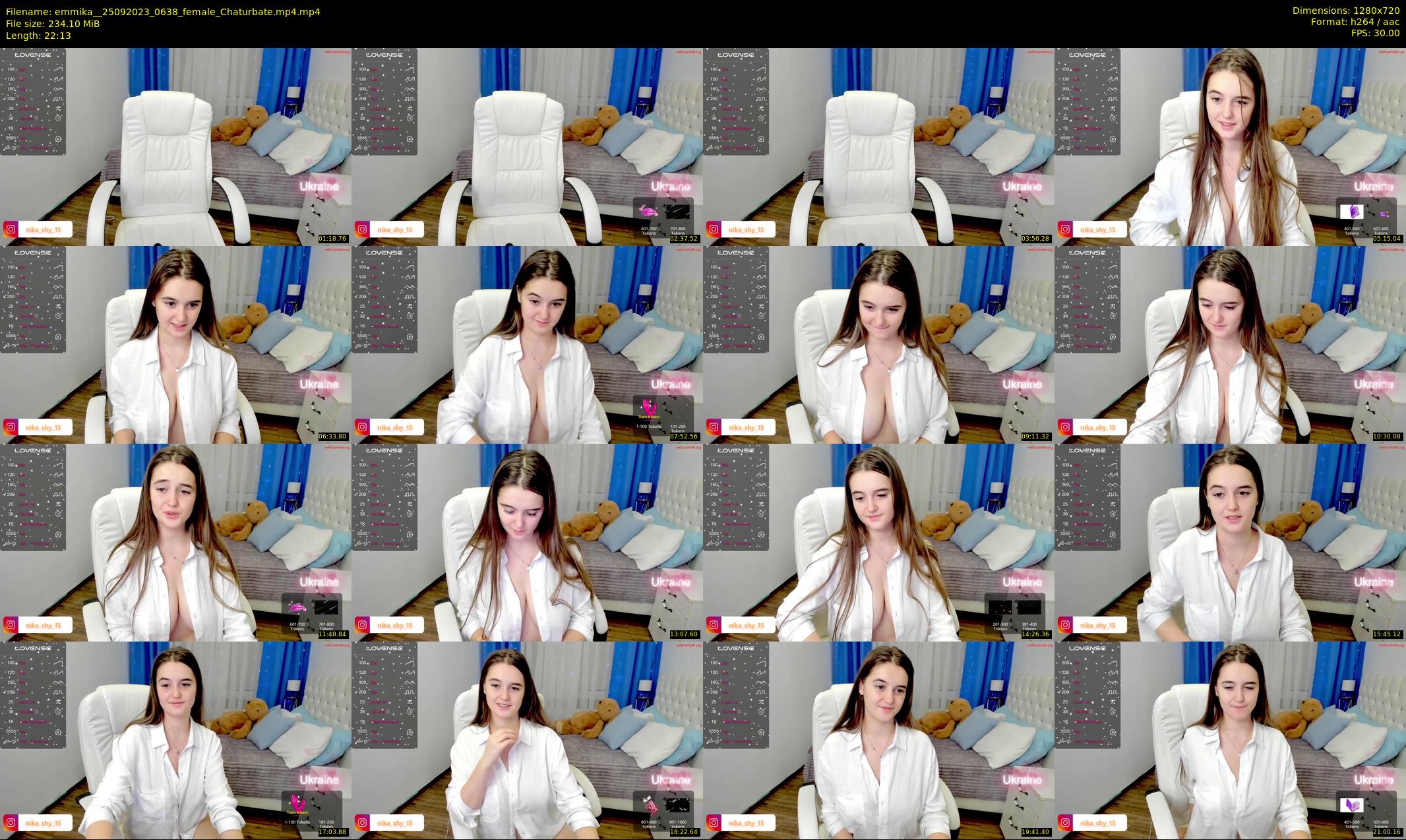 emmika_ — 23 minute Chaturbate female cam show recording, 720p, Sep 25, 2023