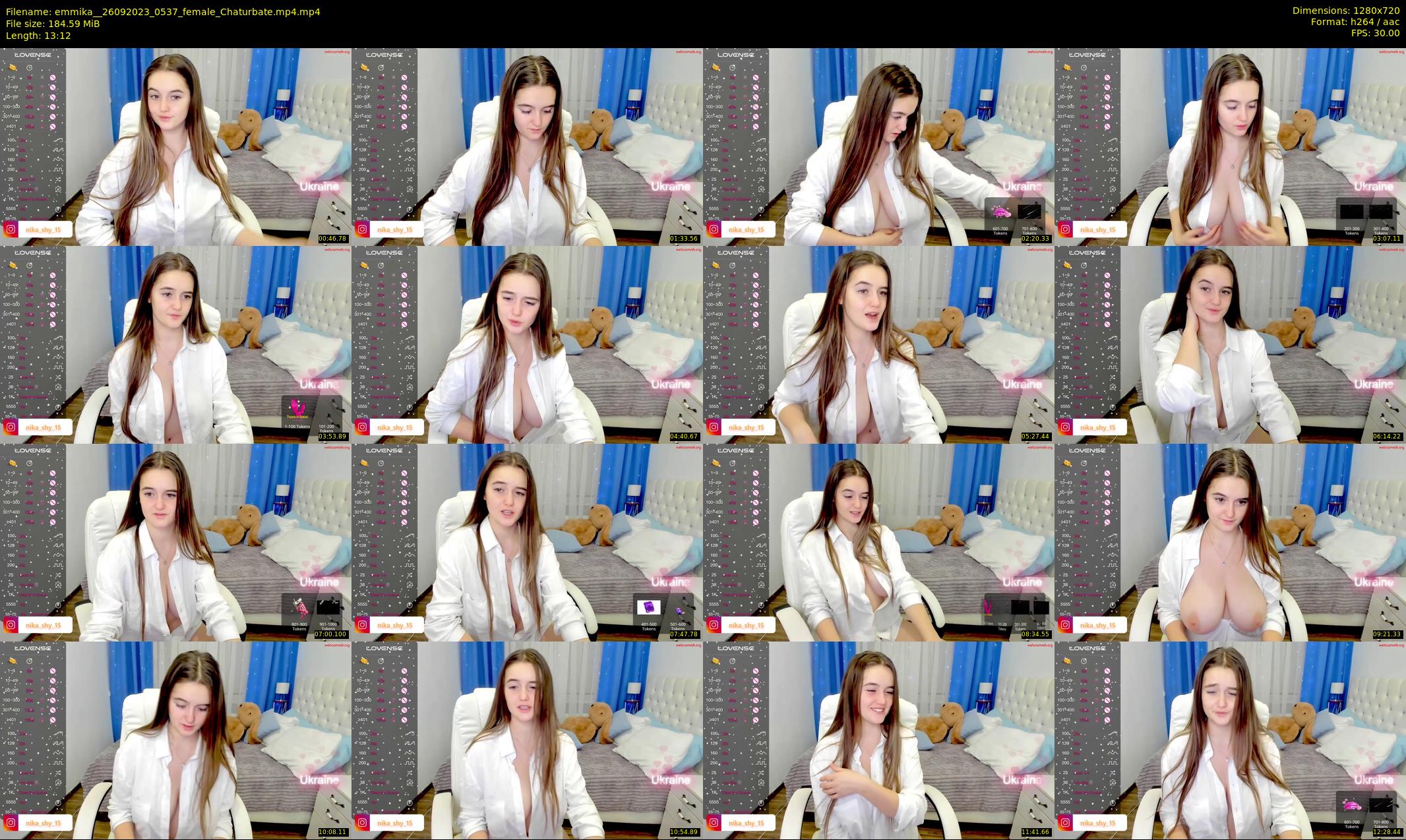 emmika_ — 14 minute Chaturbate female cam show recording, 720p, Sep 26, 2023