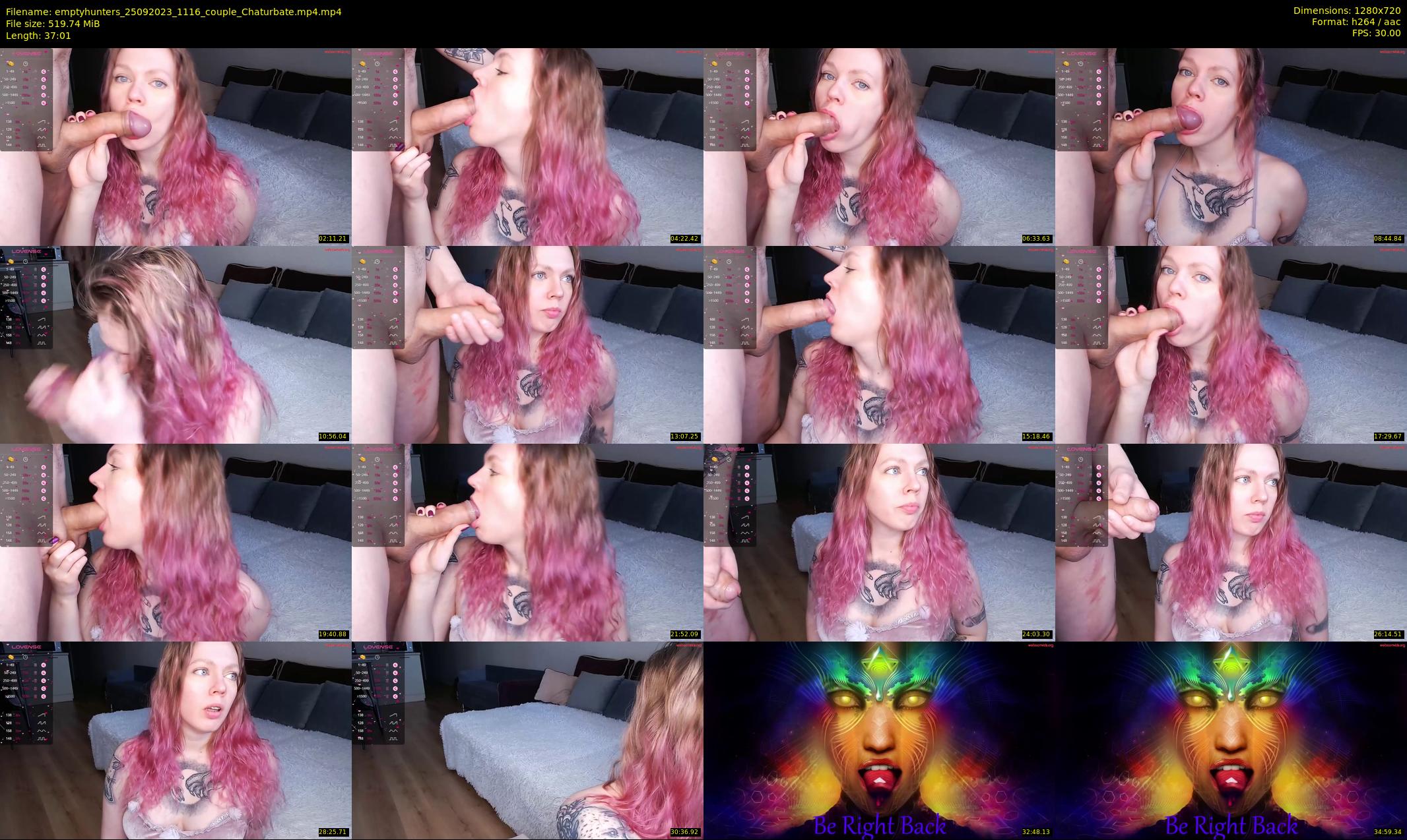 emptyhunters — 38 minute Chaturbate couple cam show recording, 720p, Sep 25, 2023