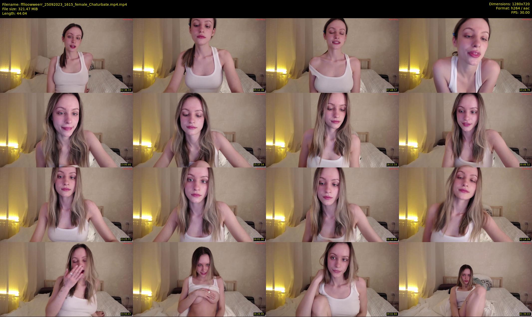 fflloowweerr — 45 minute Chaturbate couple cam show recording, 720p, Sep 25, 2023