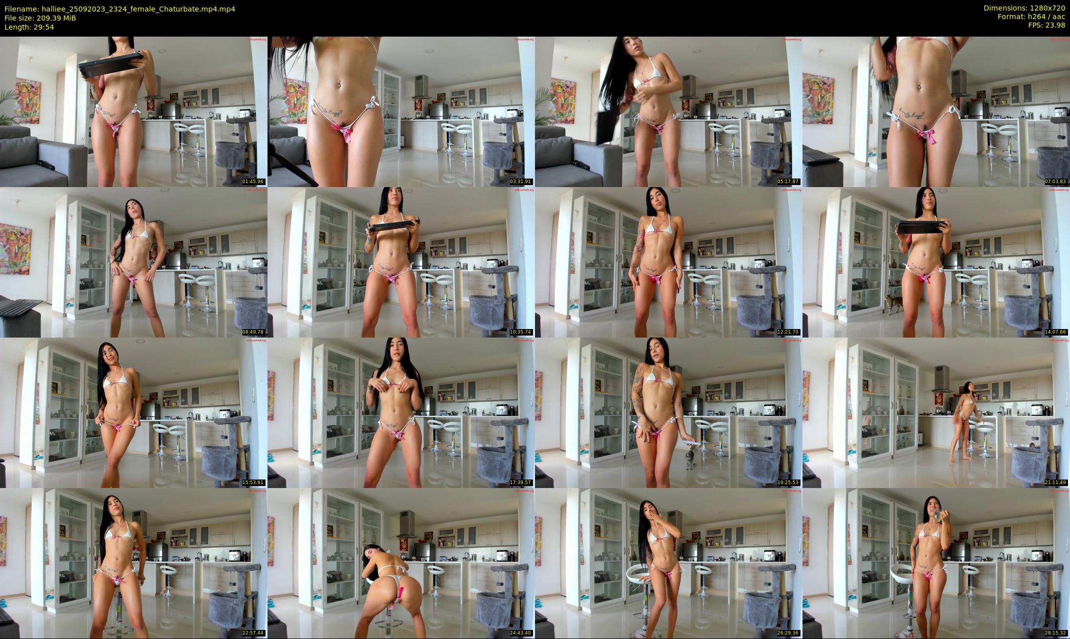 halliee — 30 minute Chaturbate couple cam show recording, 720p, Sep 25, 2023