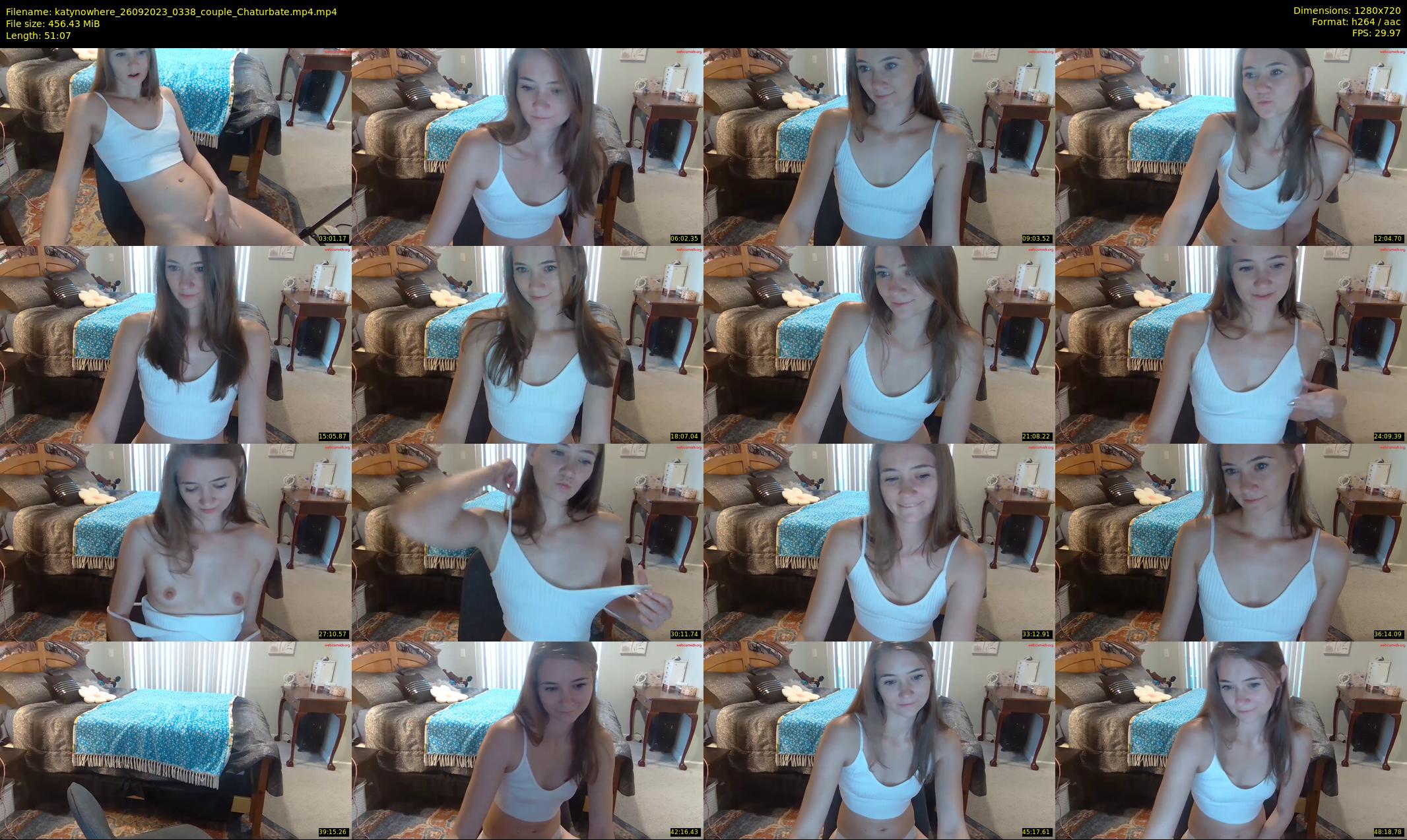 katynowhere — 52 minute Chaturbate female cam show recording, 720p, Sep 26, 2023
