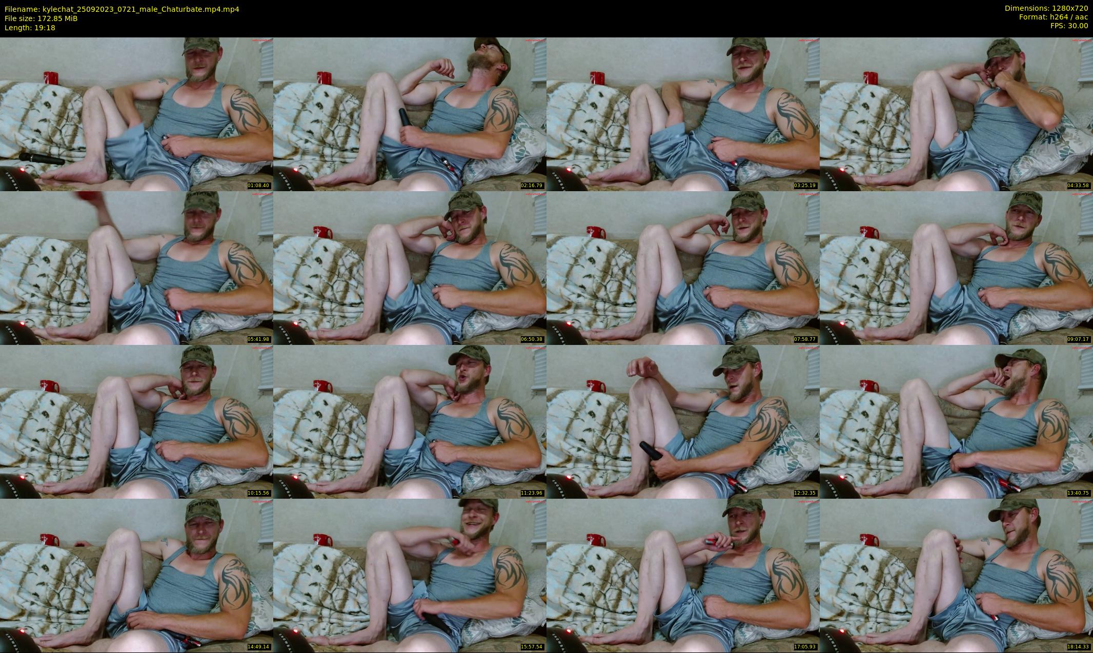 kylechat — 20 minute Chaturbate male cam show recording, 720p, Sep 25, 2023
