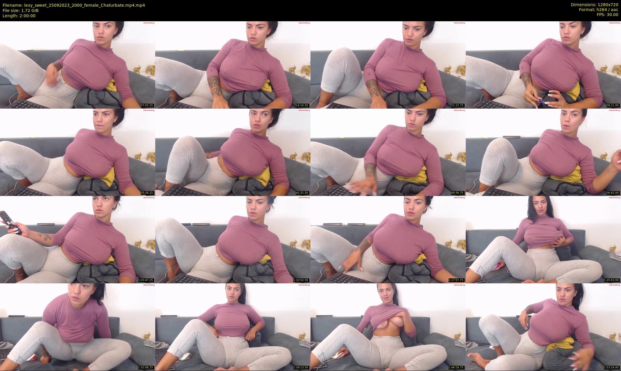 lexy_sweet — 120 minute Chaturbate female cam show recording, 720p, Sep 25, 2023