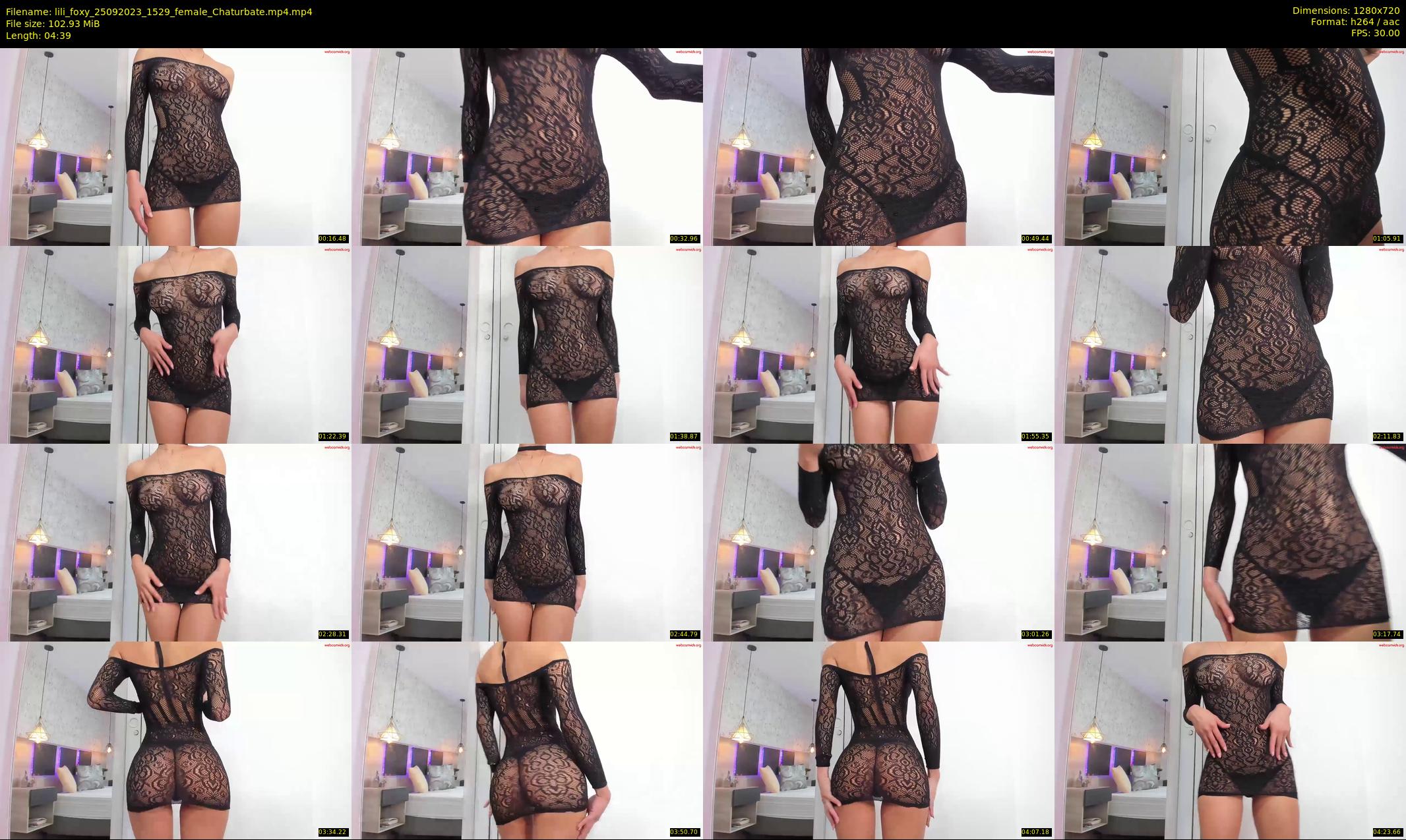 lili_foxy — 5 minute Chaturbate female cam show recording, 720p, Sep 25, 2023