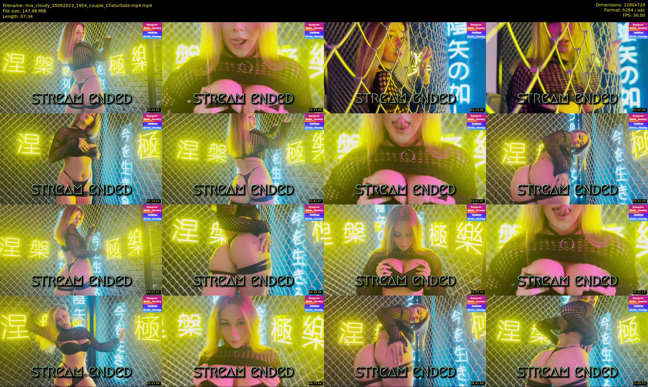 mia_cloudy — 8 minute Chaturbate female cam show recording, 720p, Sep 25, 2023