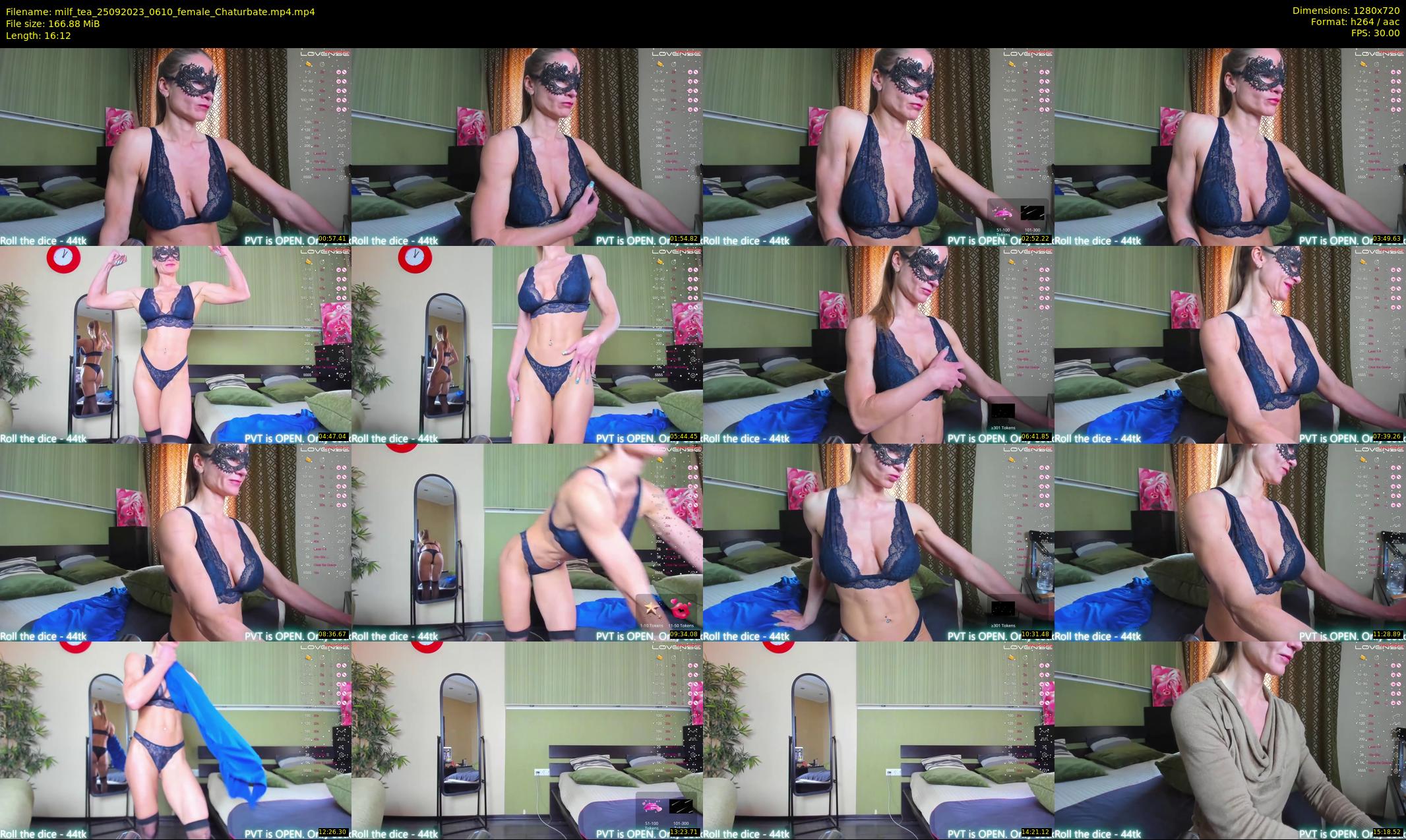 milf_tea — 17 minute Chaturbate female cam show recording, 720p, Sep 25, 2023