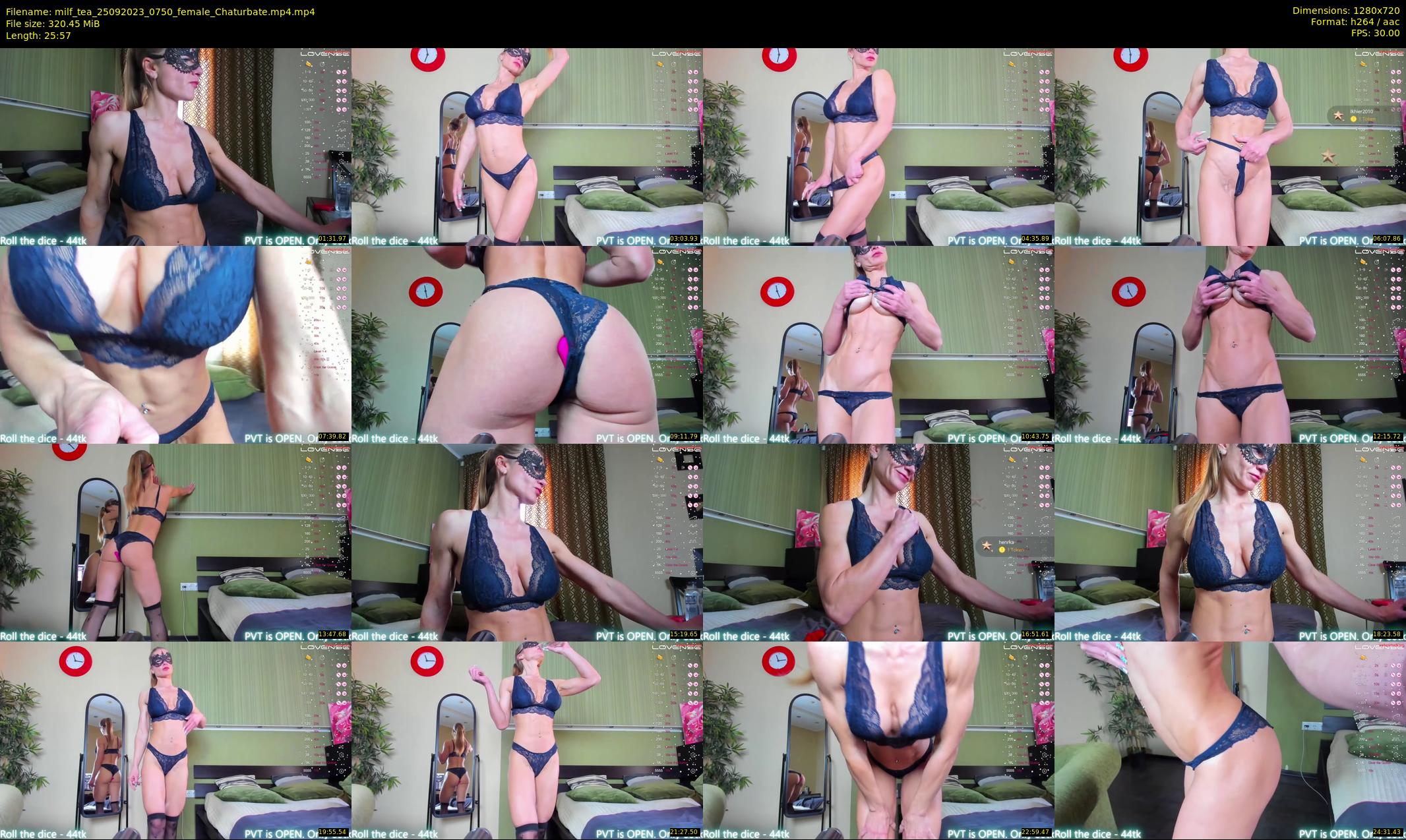milf_tea — 26 minute Chaturbate female cam show recording, 720p, Sep 25, 2023