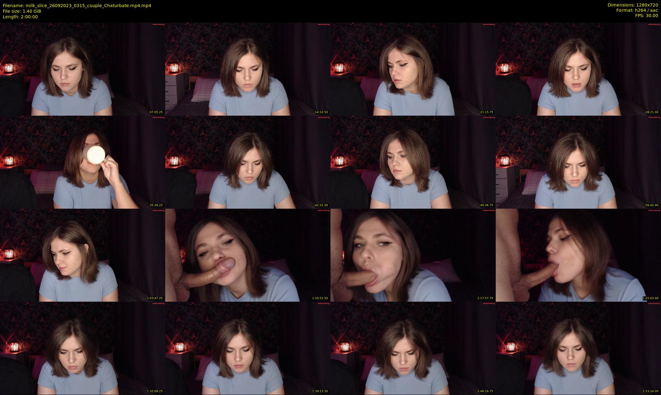 milk_slice — 120 minute Chaturbate couple cam show recording, 720p, Sep 26, 2023