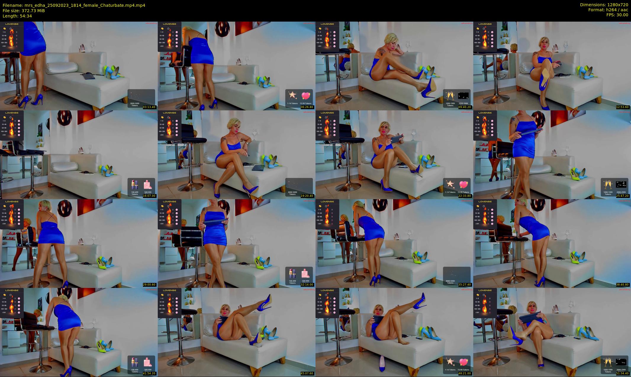 mrs_edha — 55 minute Chaturbate female cam show recording, 720p, Sep 25, 2023