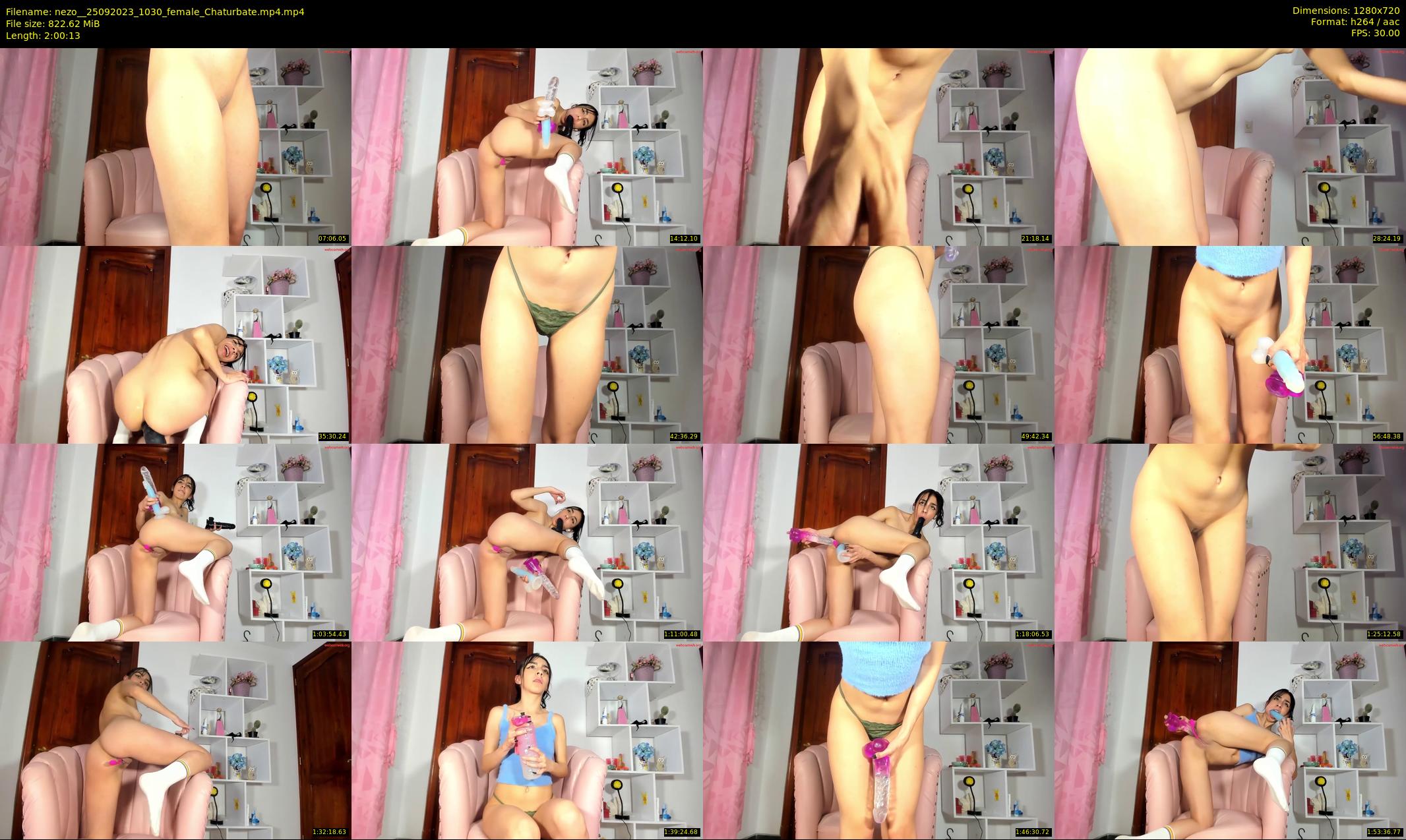 nezo_ — 121 minute Chaturbate female cam show recording, 720p, Sep 25, 2023